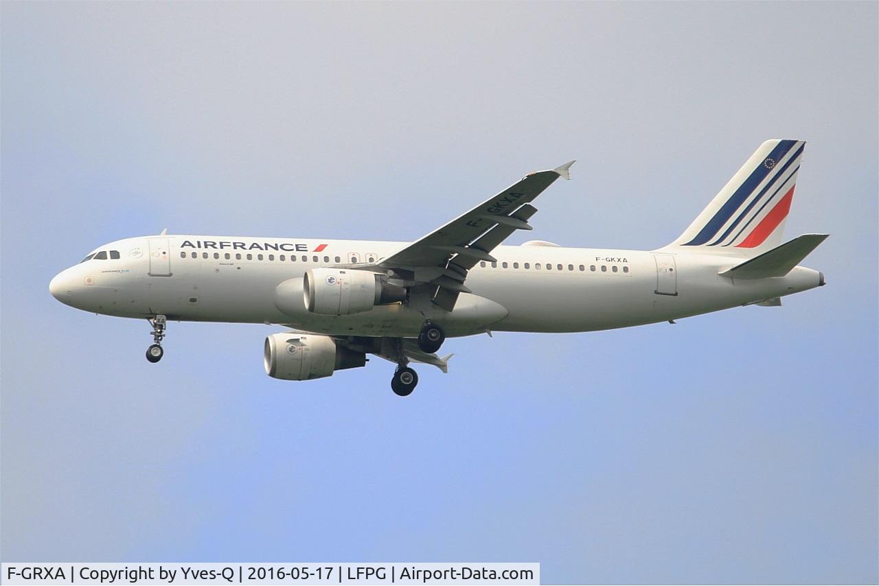F-GRXA, 2001 Airbus A319-111 C/N 1640, Airbus A319-111, On final rwy 27R, Roissy Charles De Gaulle Airport (LFPG-CDG)