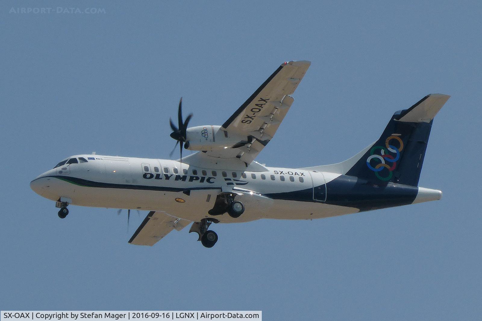 SX-OAX, 2014 ATR 42-600 C/N 1016, Olympic ATR-42-600 @JNX