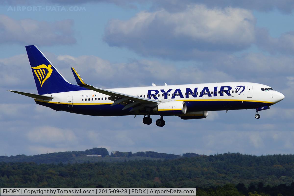 EI-DPY, 2007 Boeing 737-8AS C/N 33615, 