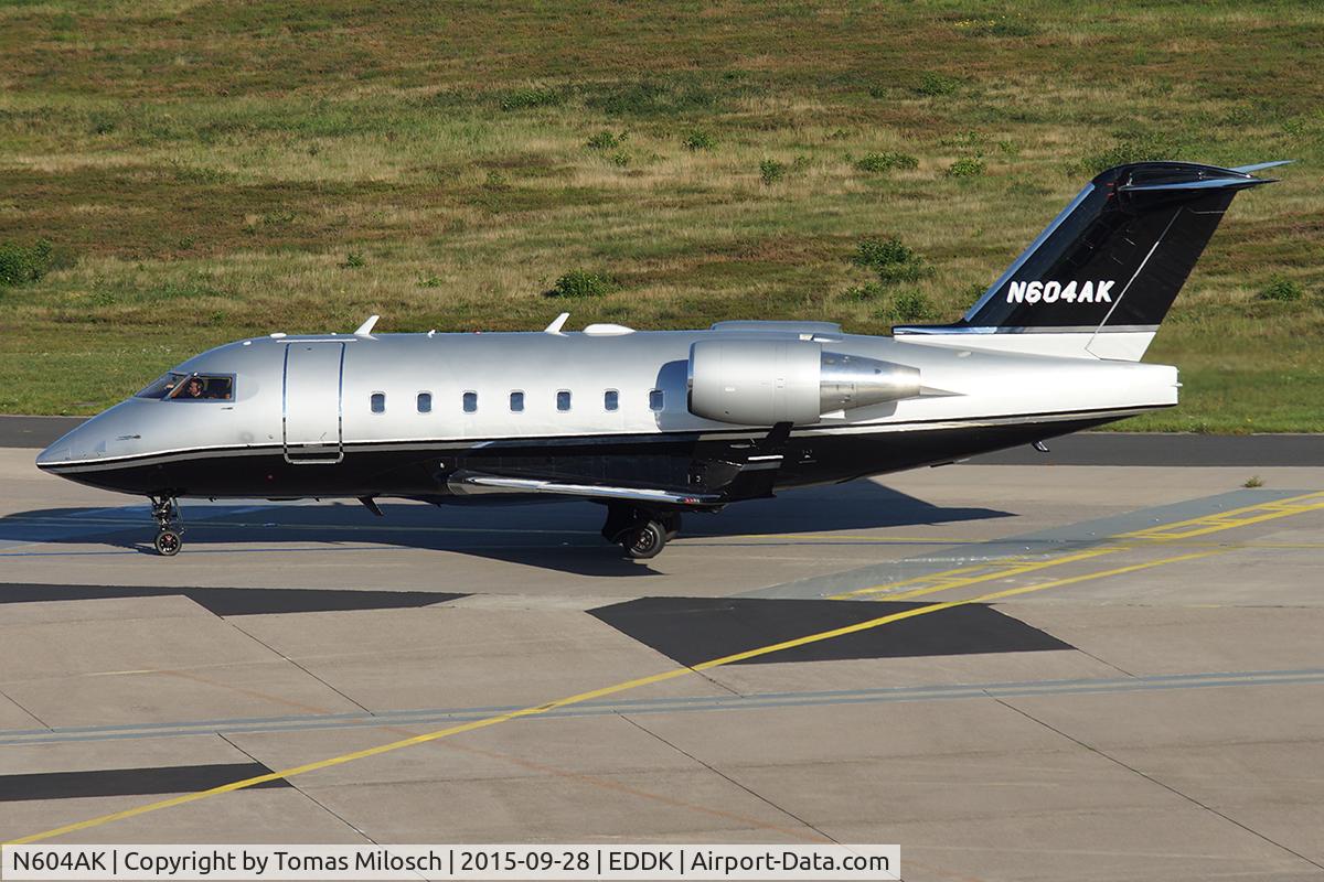 N604AK, 2005 Bombardier Challenger 604 (CL-600-2B16) C/N 5623, 