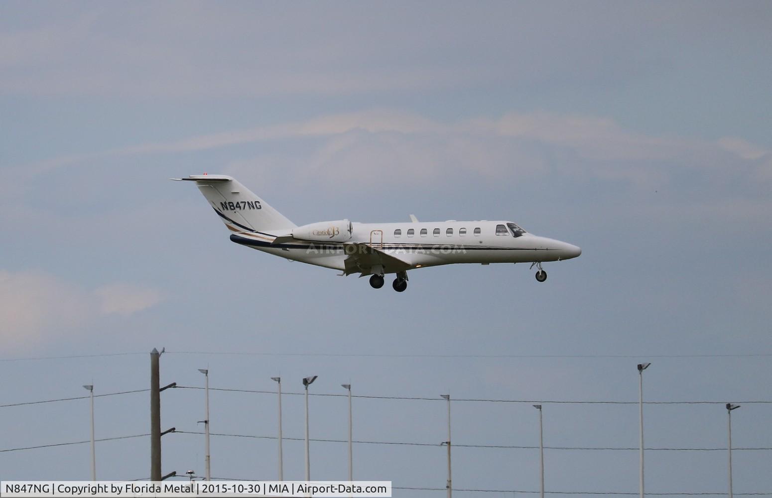 N847NG, 2007 Cessna 525B C/N 525B-0144, Citation CJ3