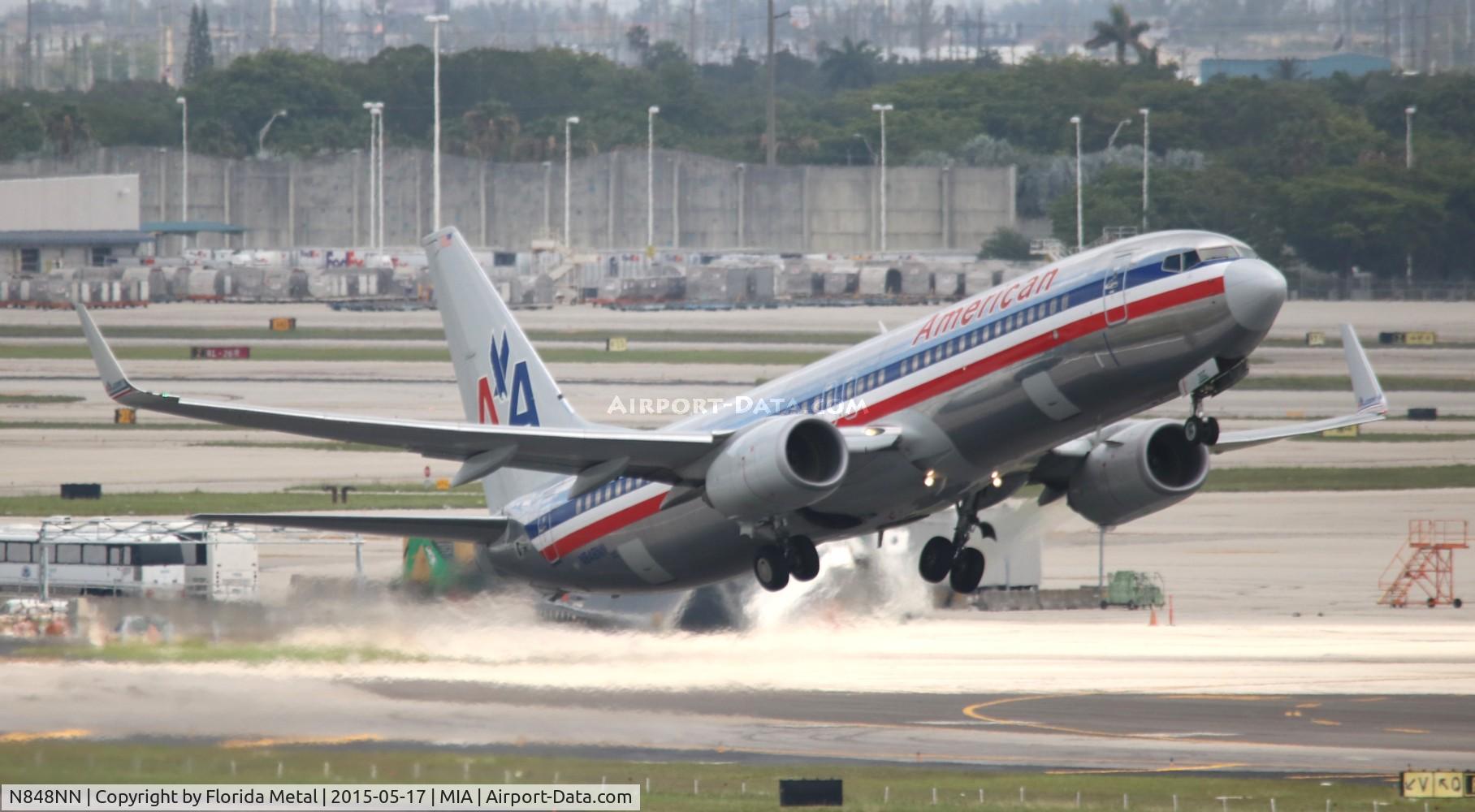 N848NN, 2010 Boeing 737-823 C/N 31103, American