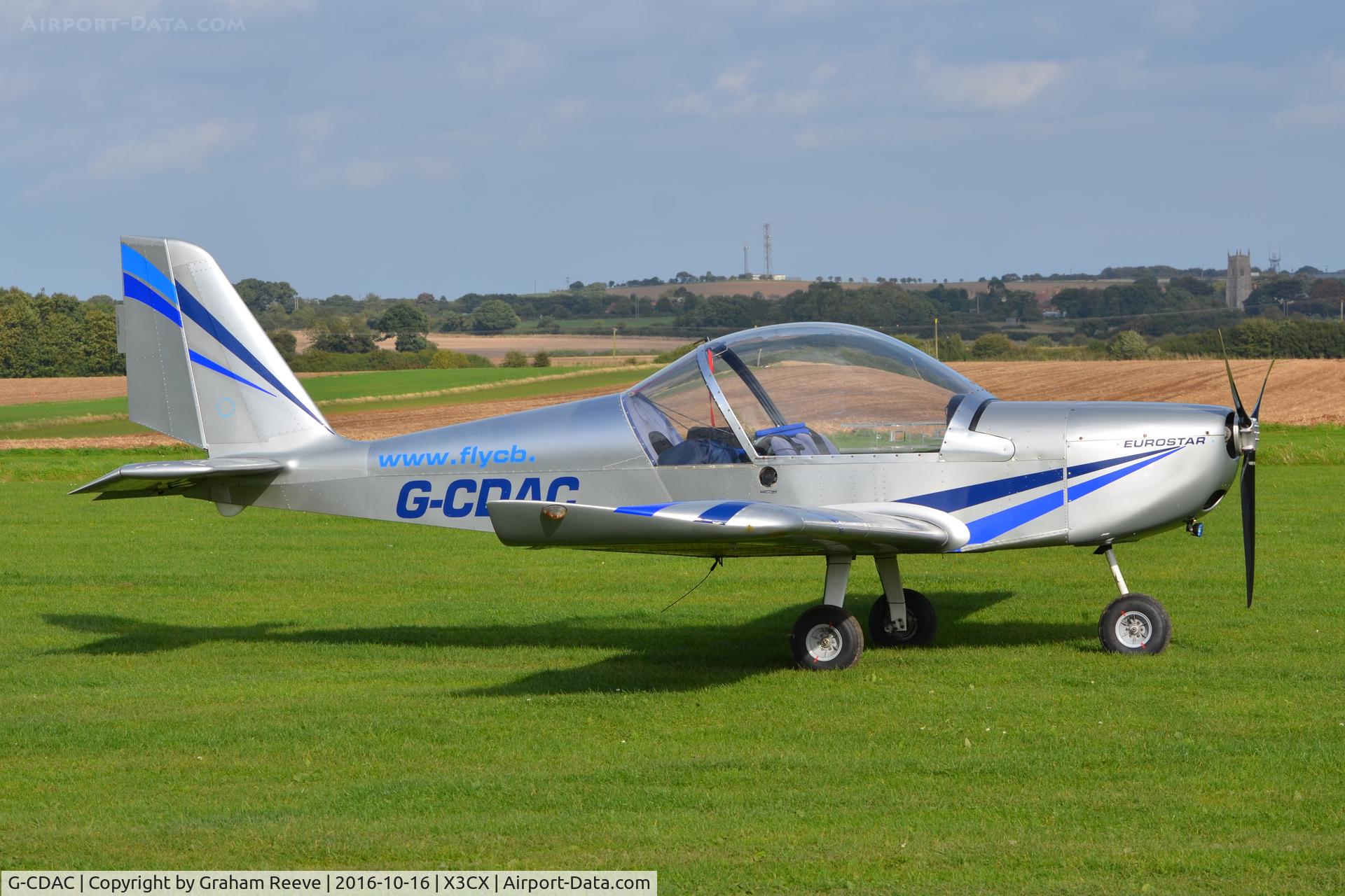 G-CDAC, 2004 Cosmik EV-97 TeamEurostar UK C/N 2116, Parked at Northrepps.
