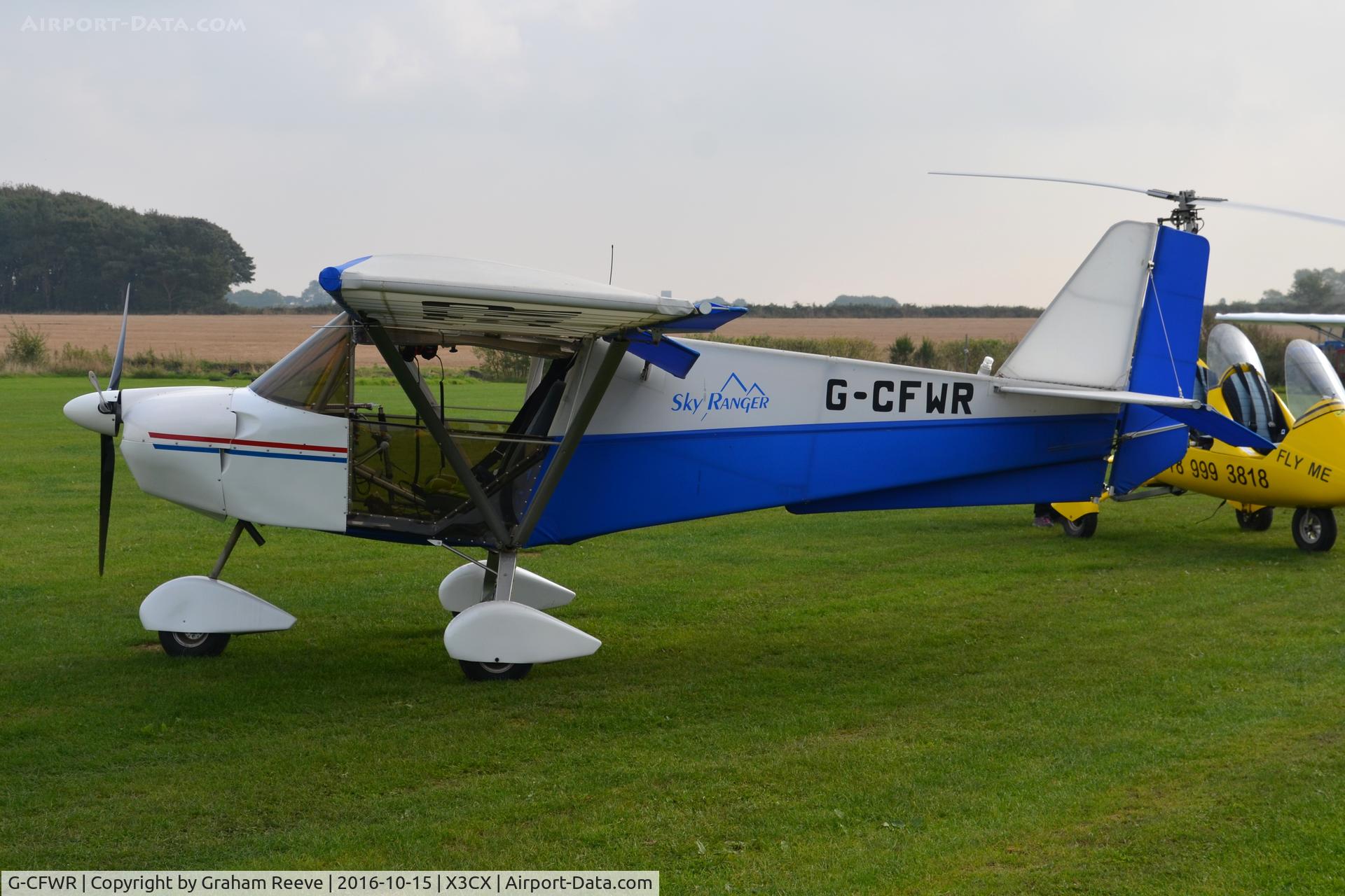 G-CFWR, 2004 Best Off Skyranger 912(2) C/N BMAA/HB/426, Parked at Northrepps.