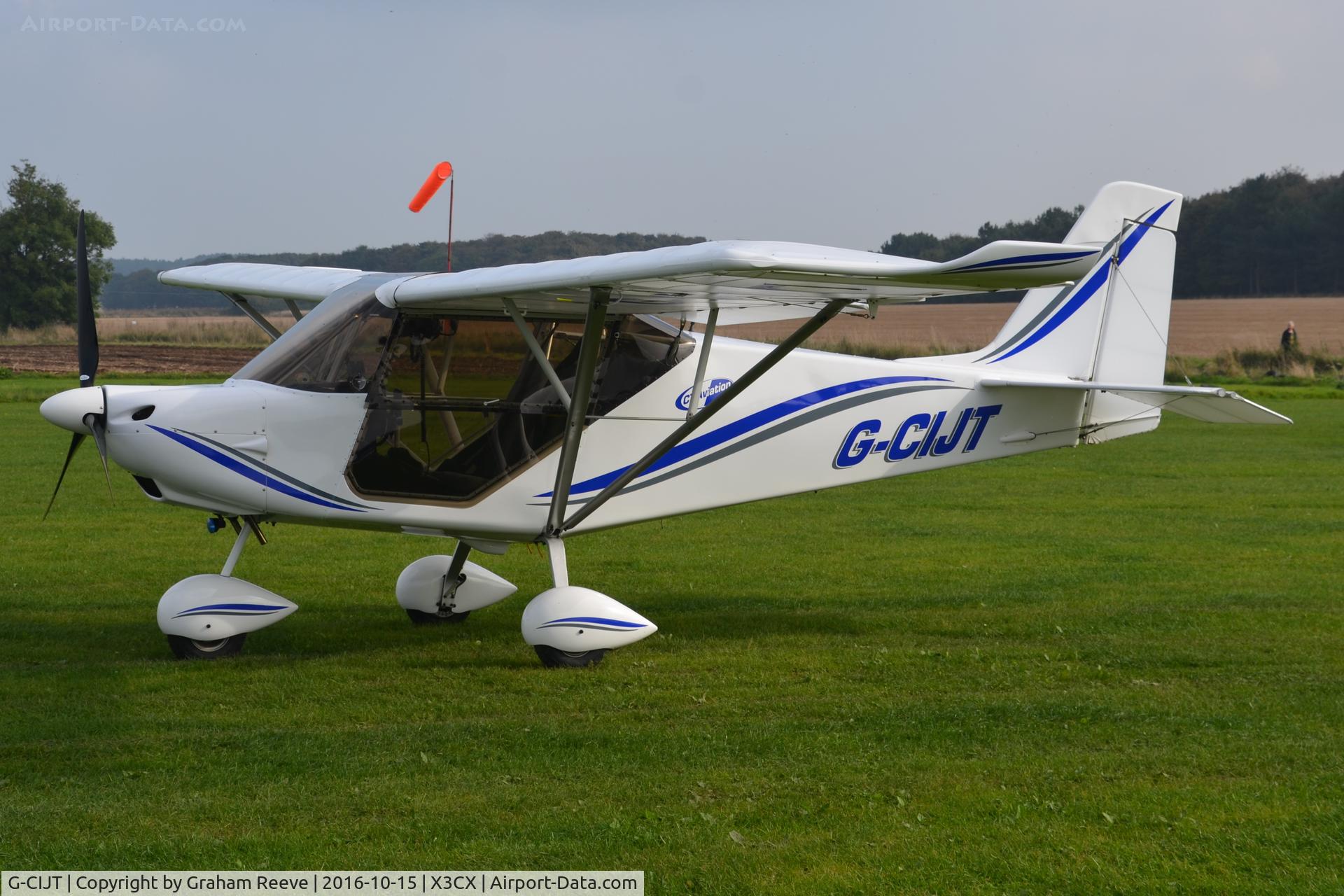 G-CIJT, 2014 Best Off Skyranger Ninja 912S(1) C/N BMAA/HB/650, Parked at Northrepps.