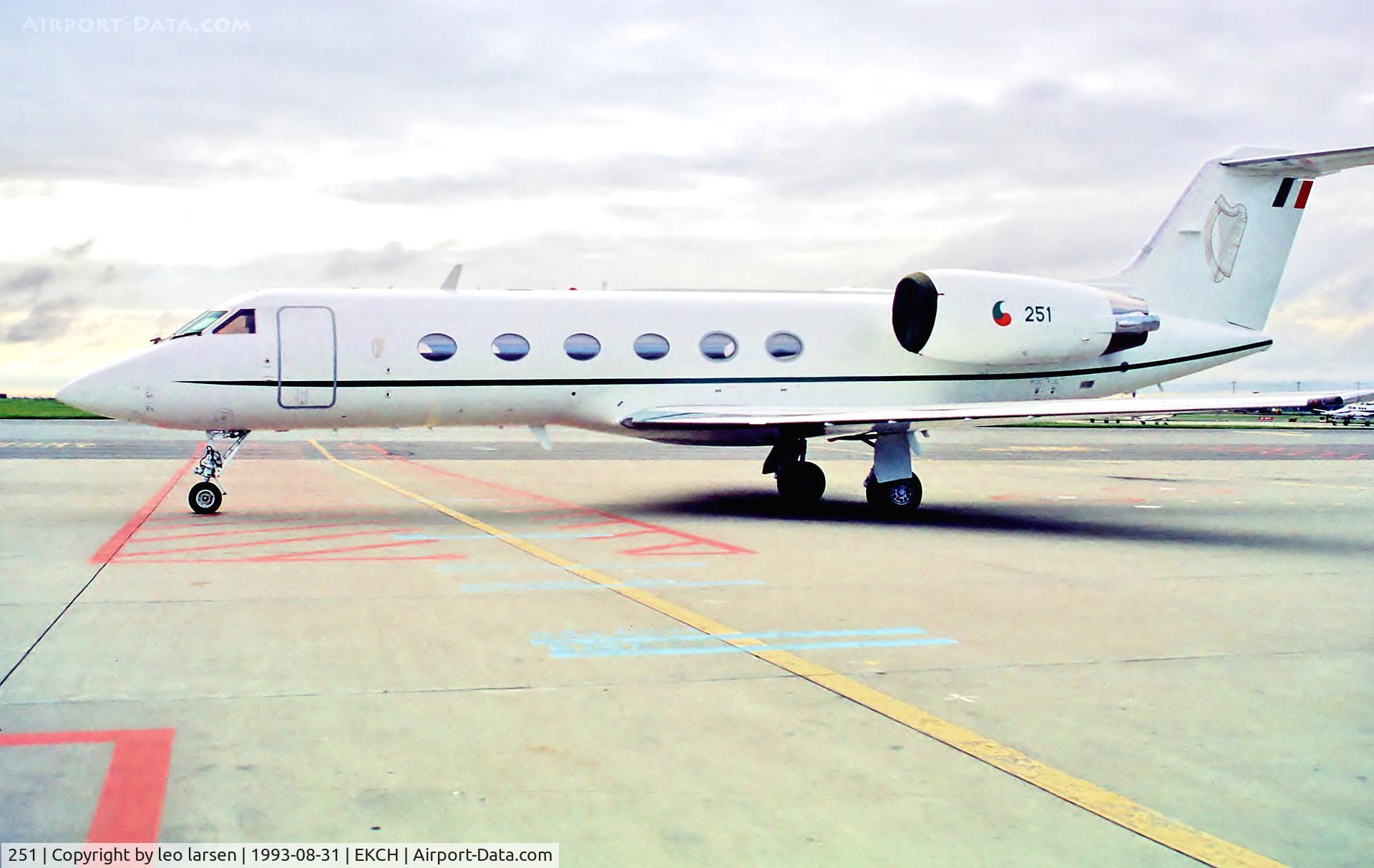 251, 1991 Gulfstream Aerospace G-IV C/N 1160, Copenhagen 31.8.93