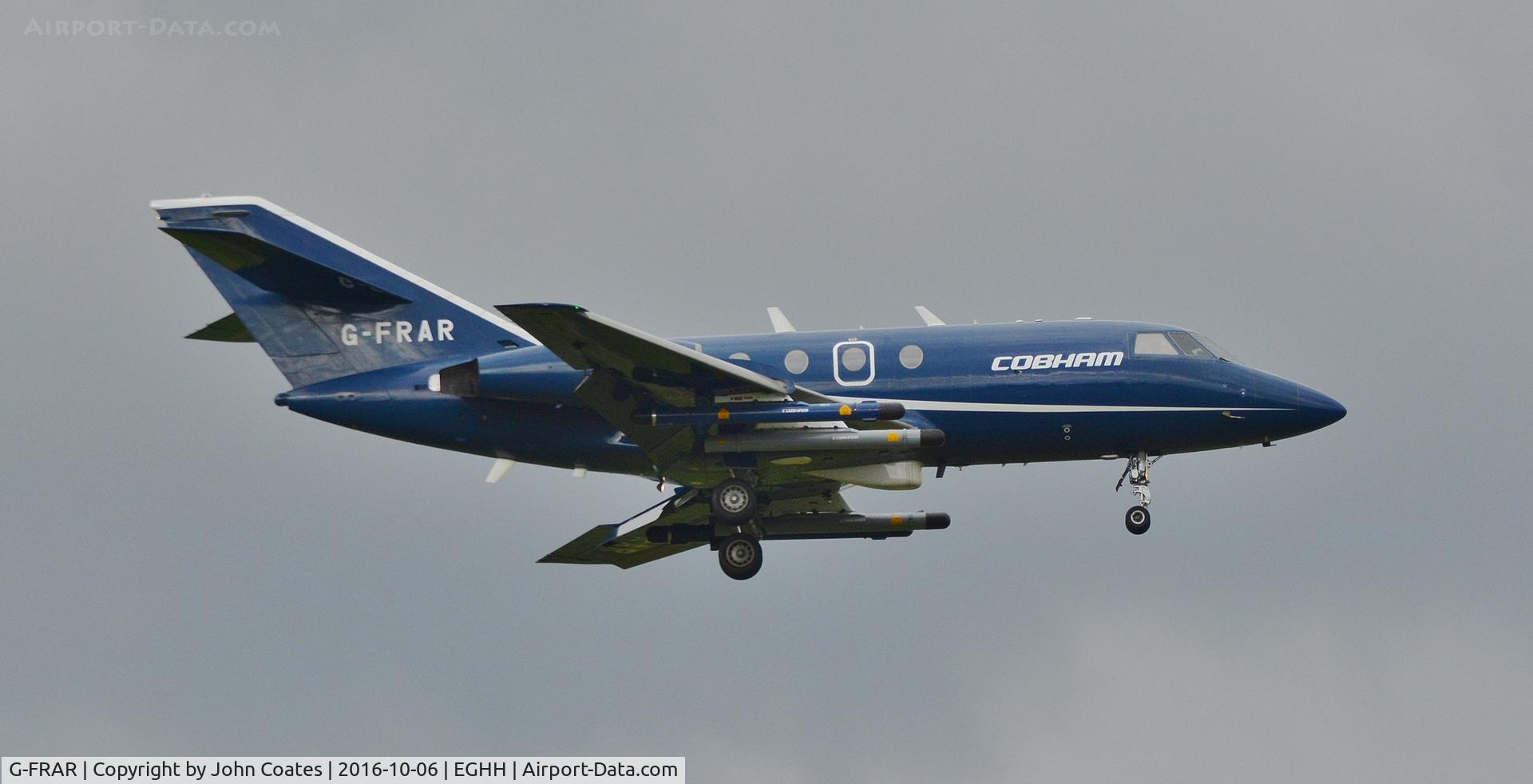 G-FRAR, 1969 Dassault Falcon (Mystere) 20DC C/N 209, Resident coming home