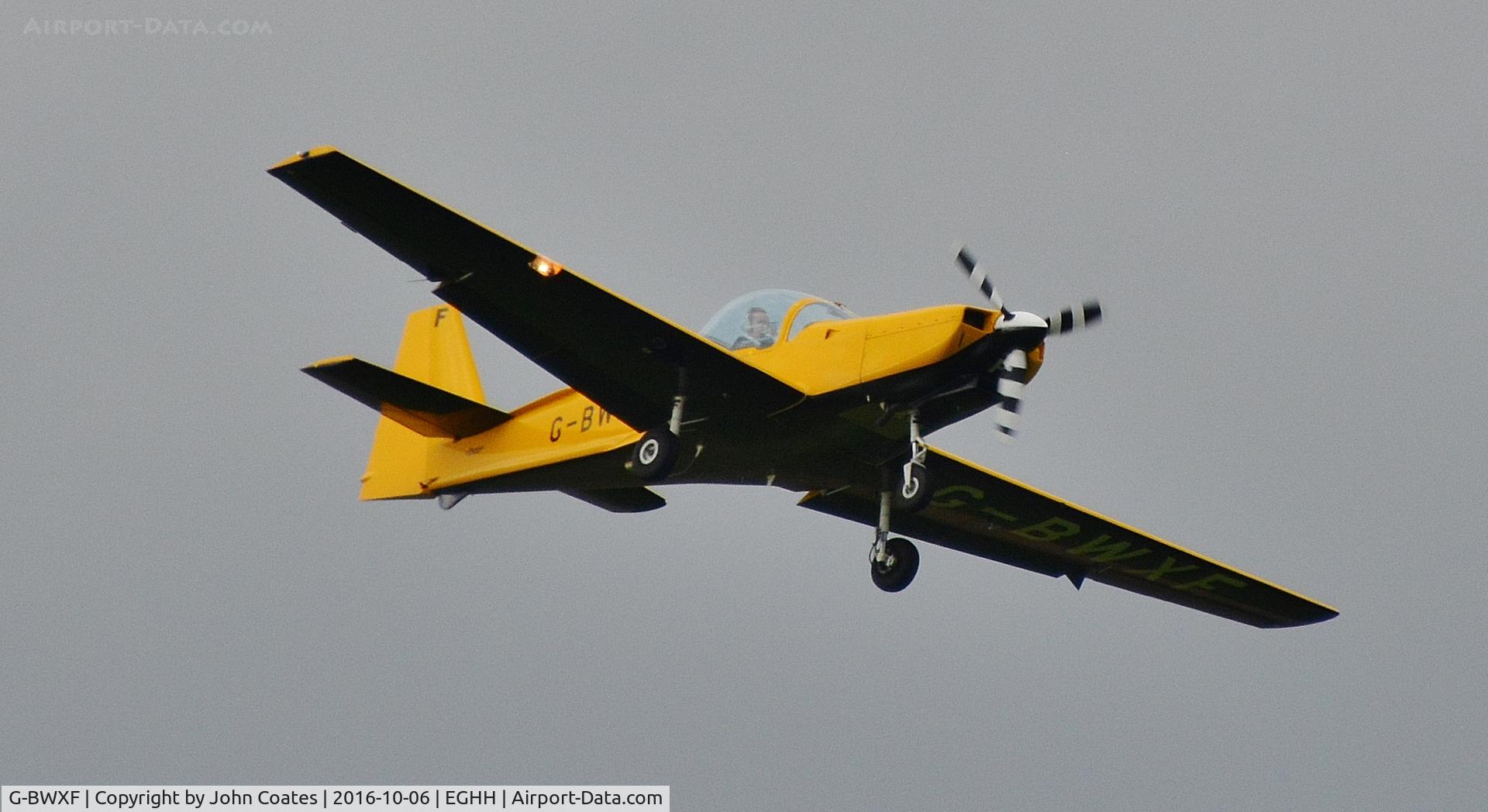 G-BWXF, 1996 Slingsby T-67M-260 Firefly C/N 2241, Training in poor weather