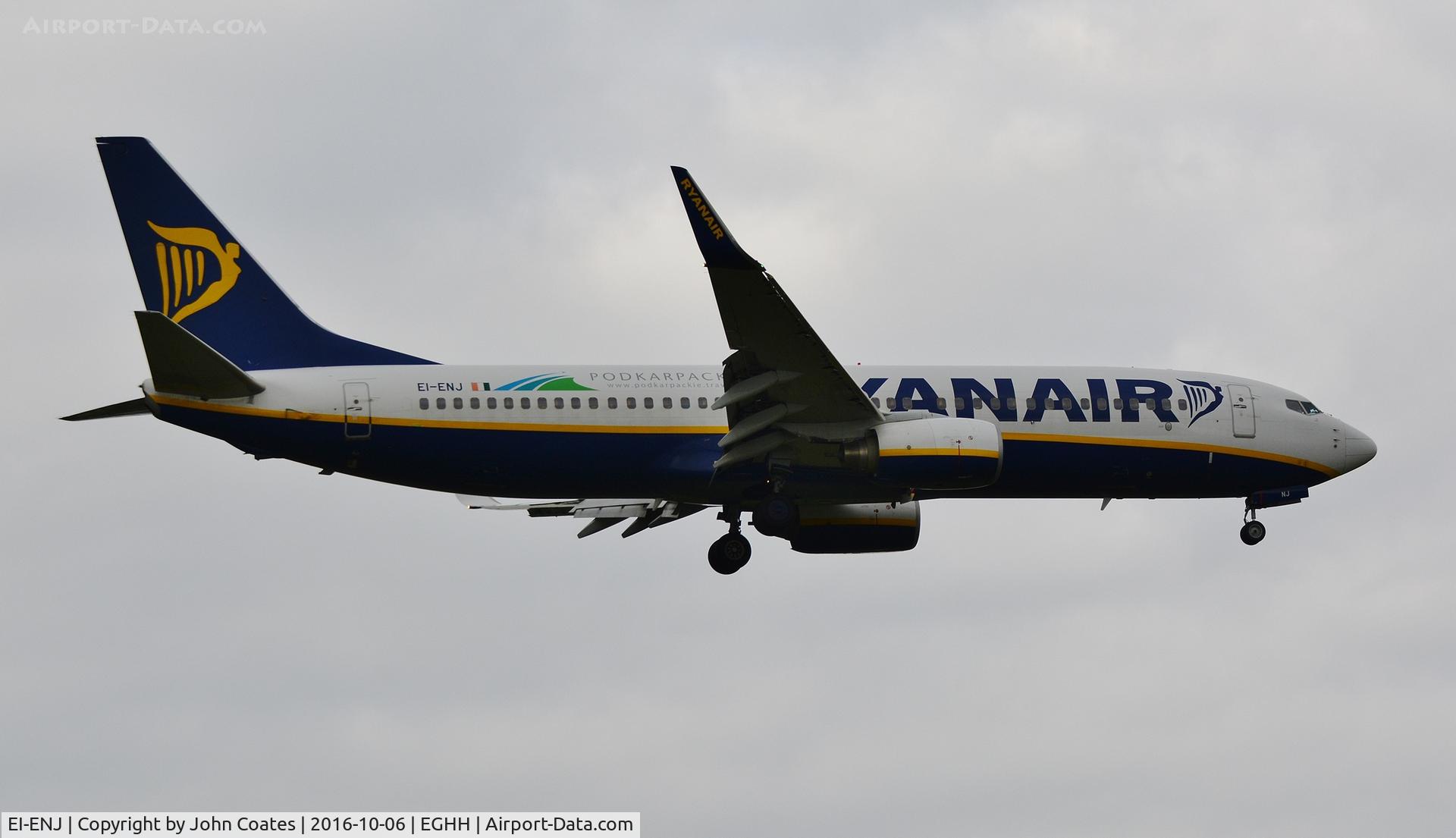 EI-ENJ, 2010 Boeing 737-8AS C/N 40301, Logos for Podkarpackie