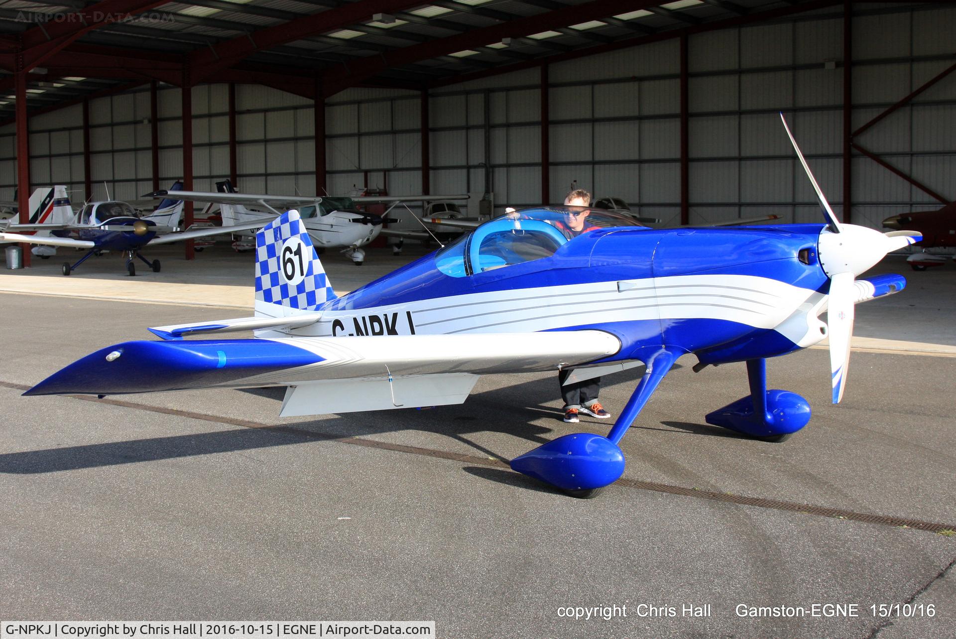 G-NPKJ, 1998 Vans RV-6 C/N PFA 181-13138, at Gamston
