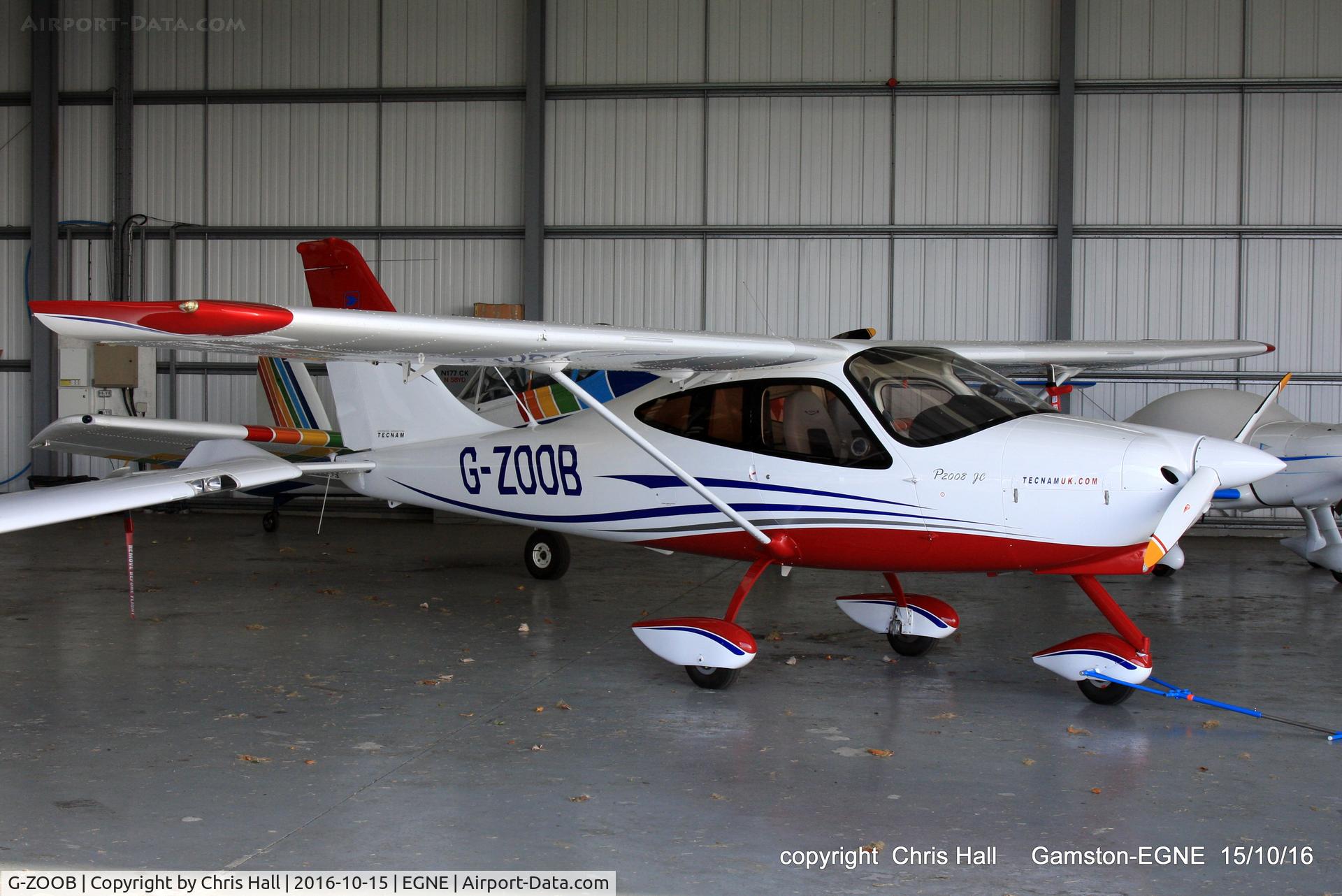 G-ZOOB, 2015 Tecnam P-2008JC C/N 1046, at Gamston