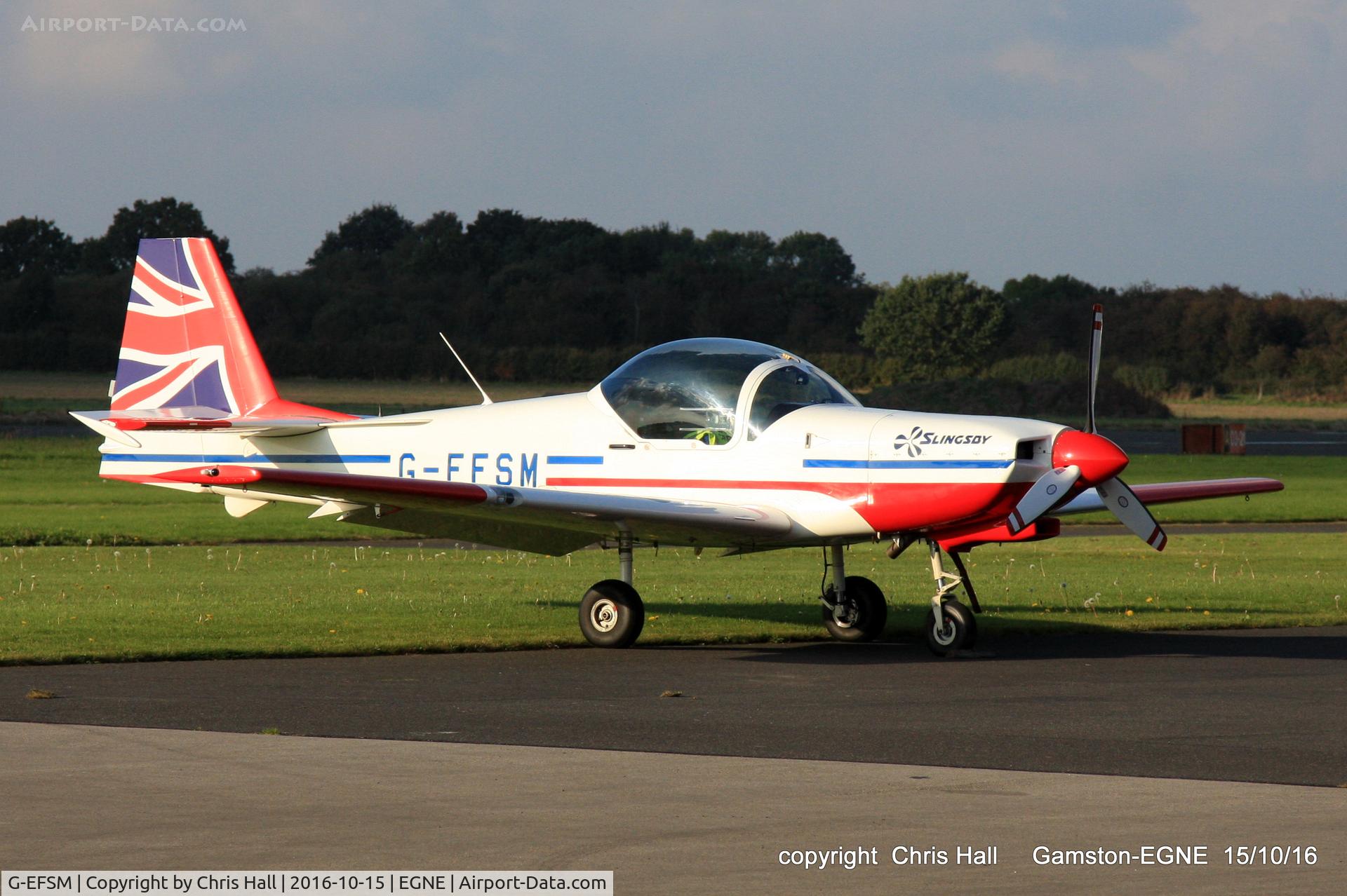 G-EFSM, 1989 Slingsby T-67M-260 Firefly C/N 2072, at Gamston