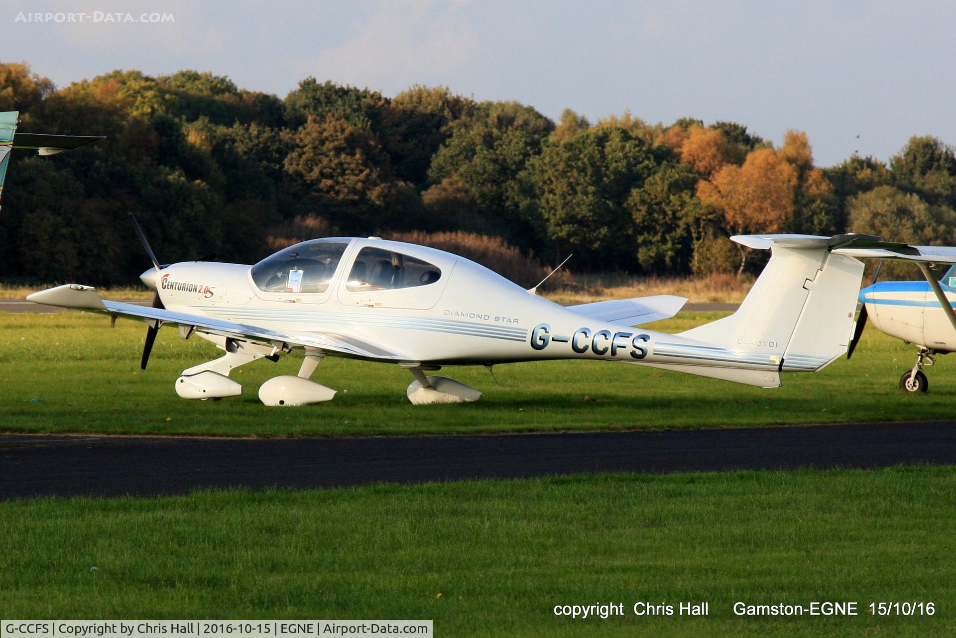 G-CCFS, 2003 Diamond DA-40D Diamond Star C/N D4.034, at Gamston