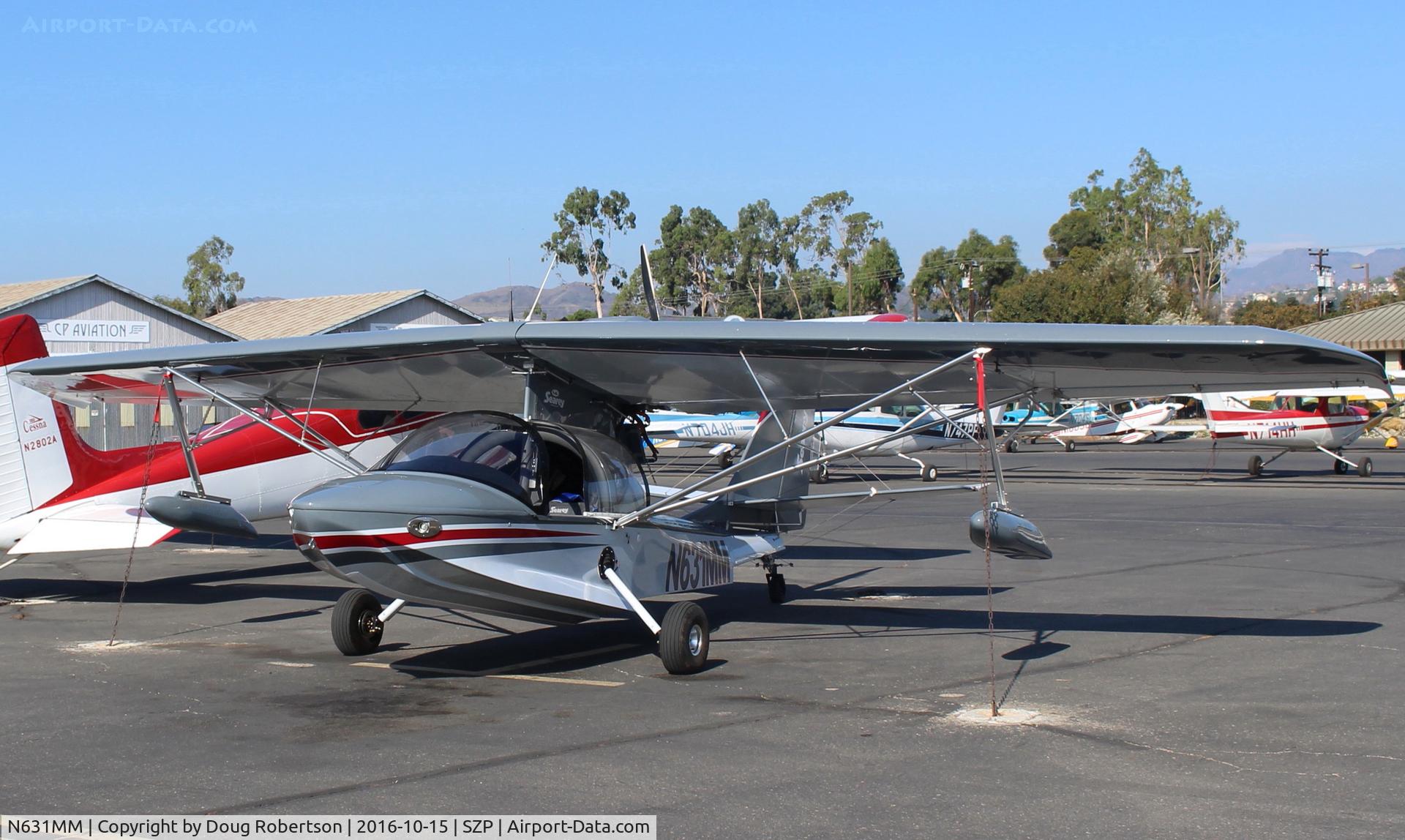 N631MM, 2015 Progressive Aerodyne Searey Sport LSA C/N 1040, 2015 Progressive Aerodyne Inc. SEAREY SPORT 914-LSA Amphibian, Rotax 914UL 115 Hp, retractable landing gear (naturally!), return visitor on Transient Ramp