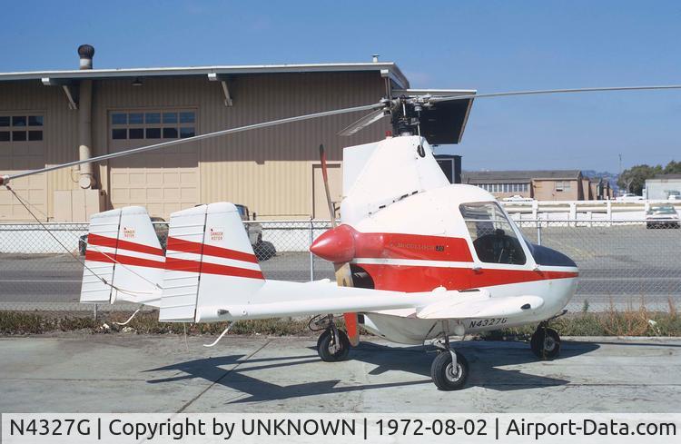 N4327G, 1971 Mcculloch J-2 C/N 037, From ESTATE sale