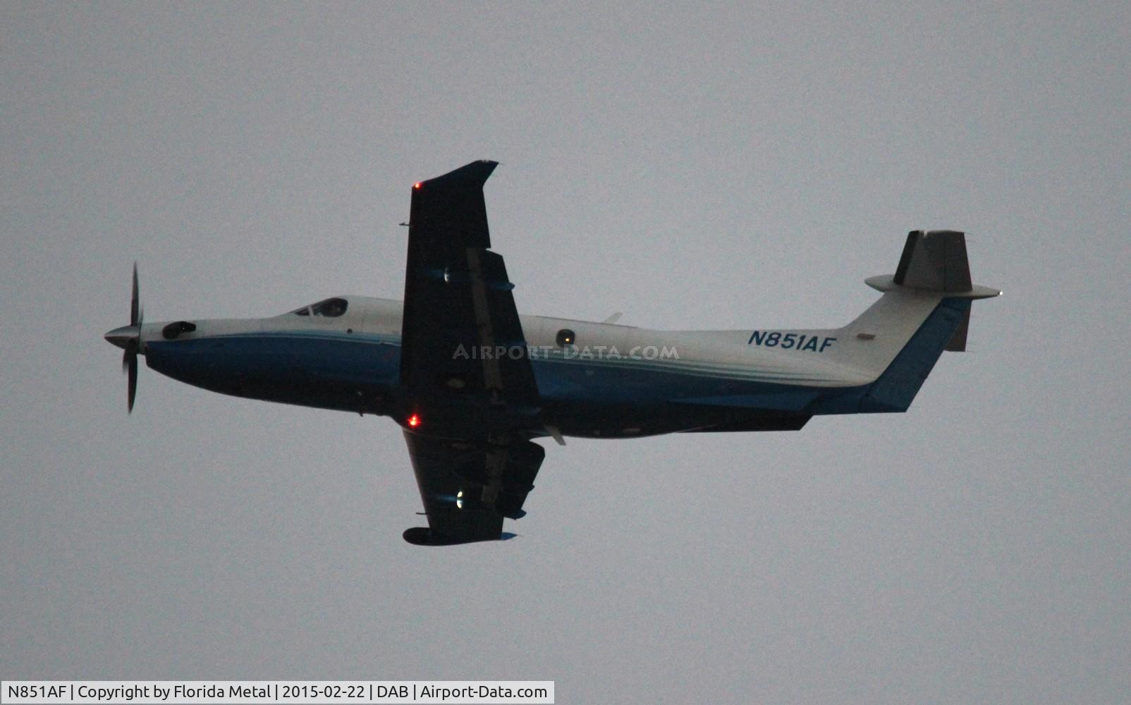 N851AF, 2007 Pilatus PC-12/47 C/N 851, PC-12