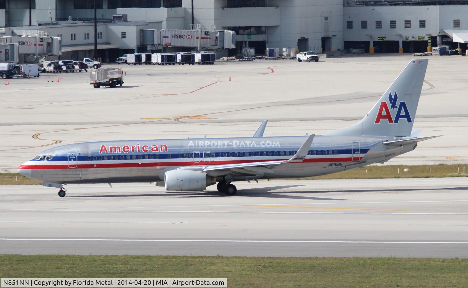 N851NN, 2010 Boeing 737-823 C/N 29556, American