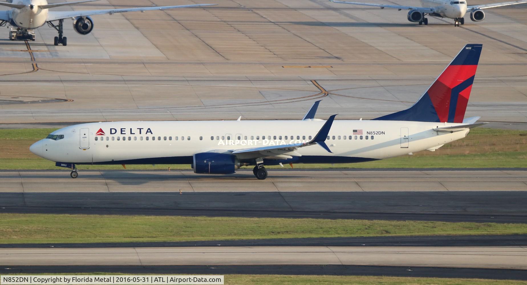 N852DN, 2016 Boeing 737-932/ER C/N 31963, Delta