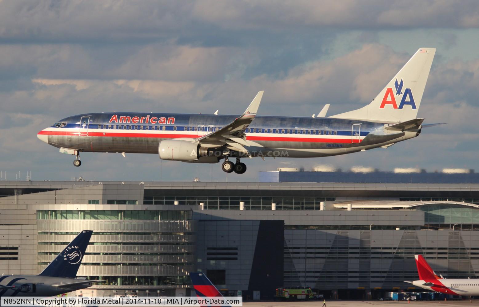 N852NN, 2010 Boeing 737-823 C/N 40581, American