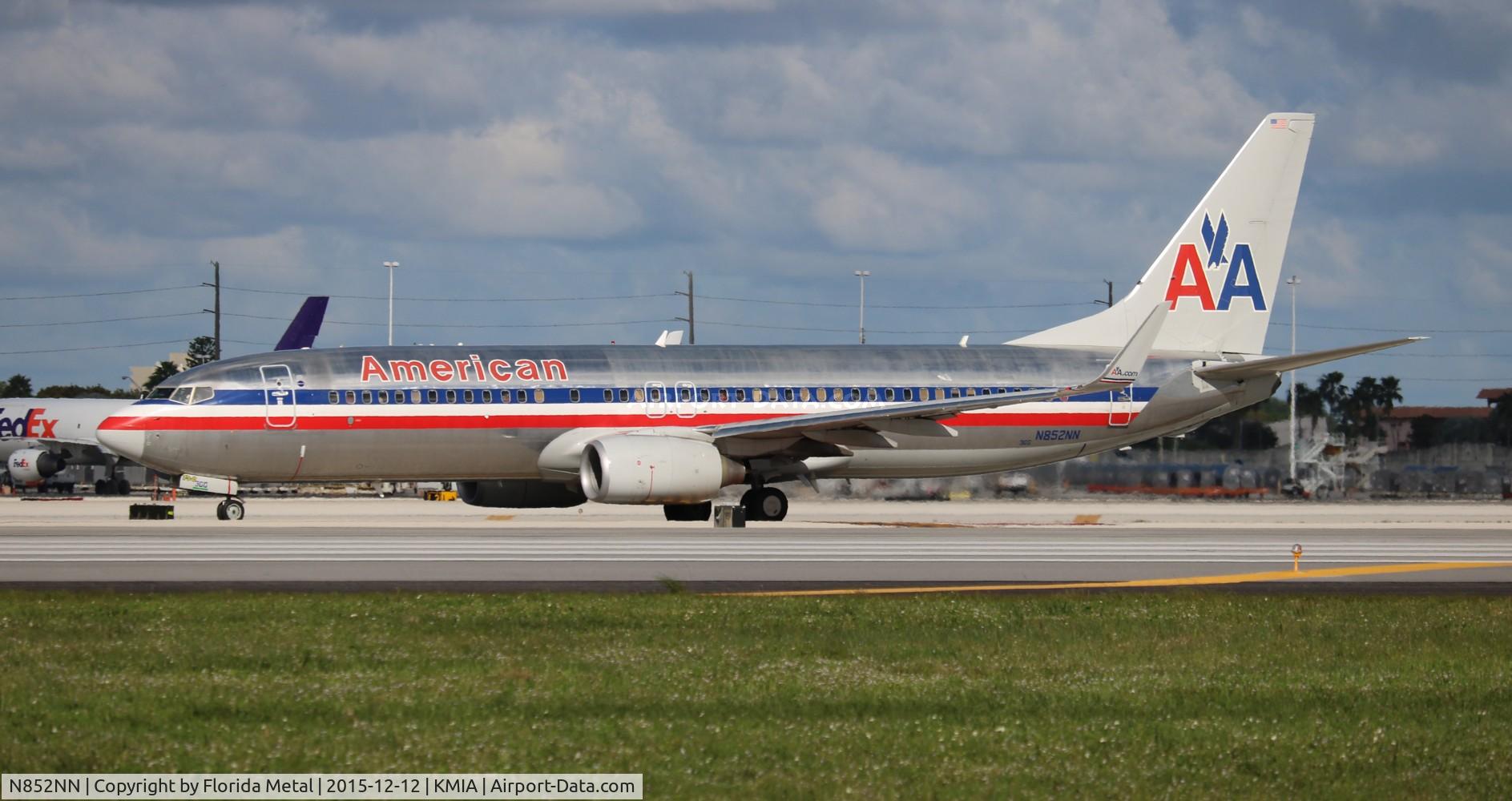 N852NN, 2010 Boeing 737-823 C/N 40581, American