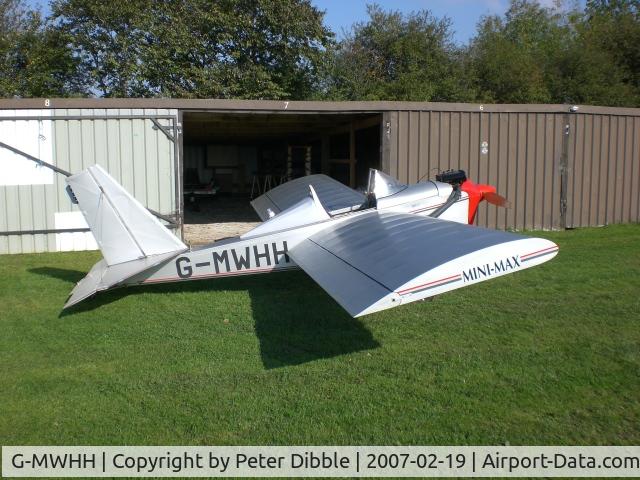 G-MWHH, 1994 Team Mini-Max C/N PFA 186-11814, HH as it was when bought by Bob Hood, September 2016