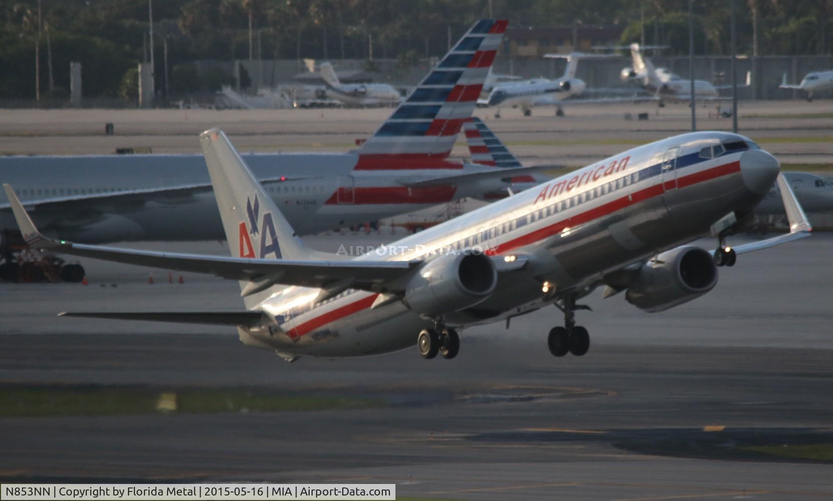 N853NN, 2010 Boeing 737-823 C/N 31105, American