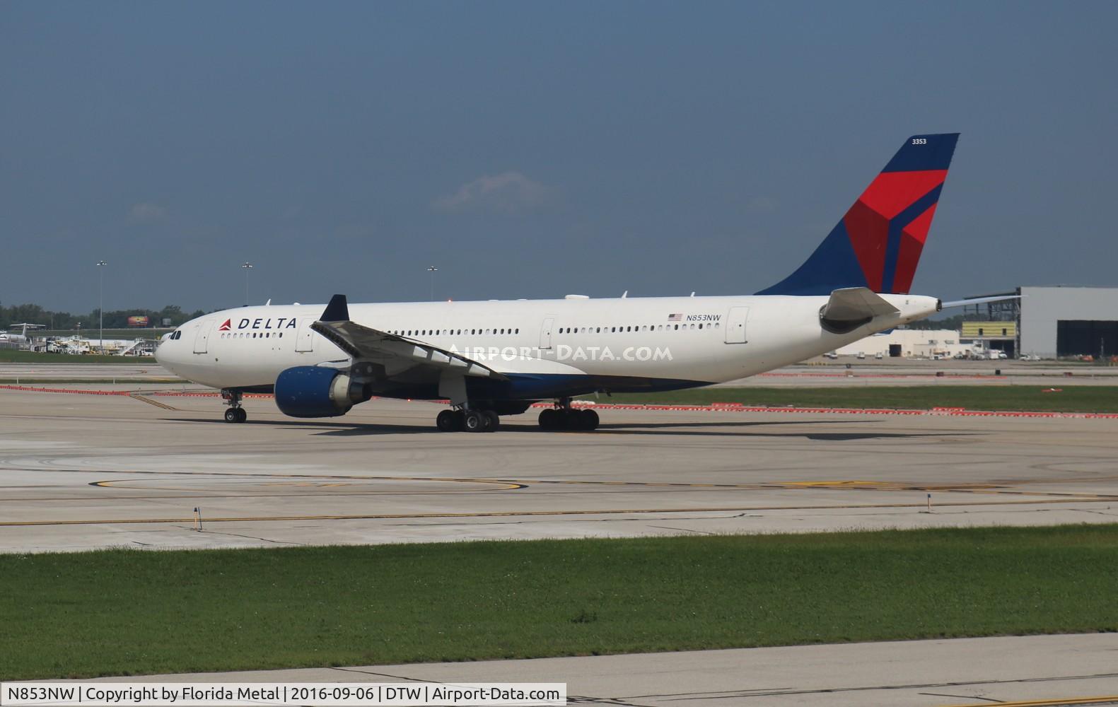 N853NW, 2004 Airbus A330-223 C/N 0618, Delta