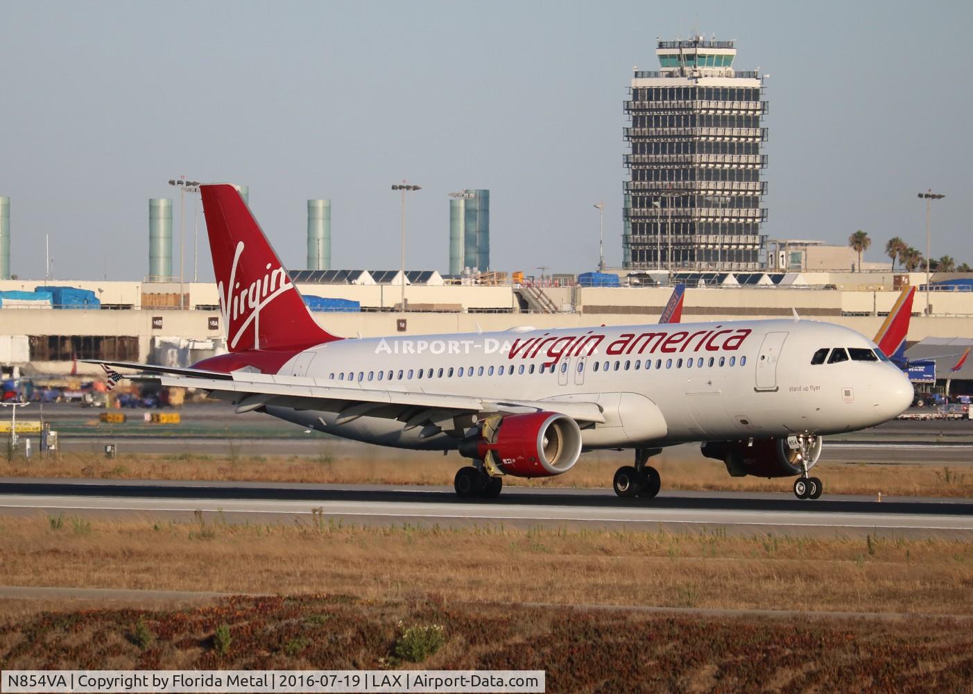 N854VA, 2012 Airbus A320-214 C/N 5058, Virgin America