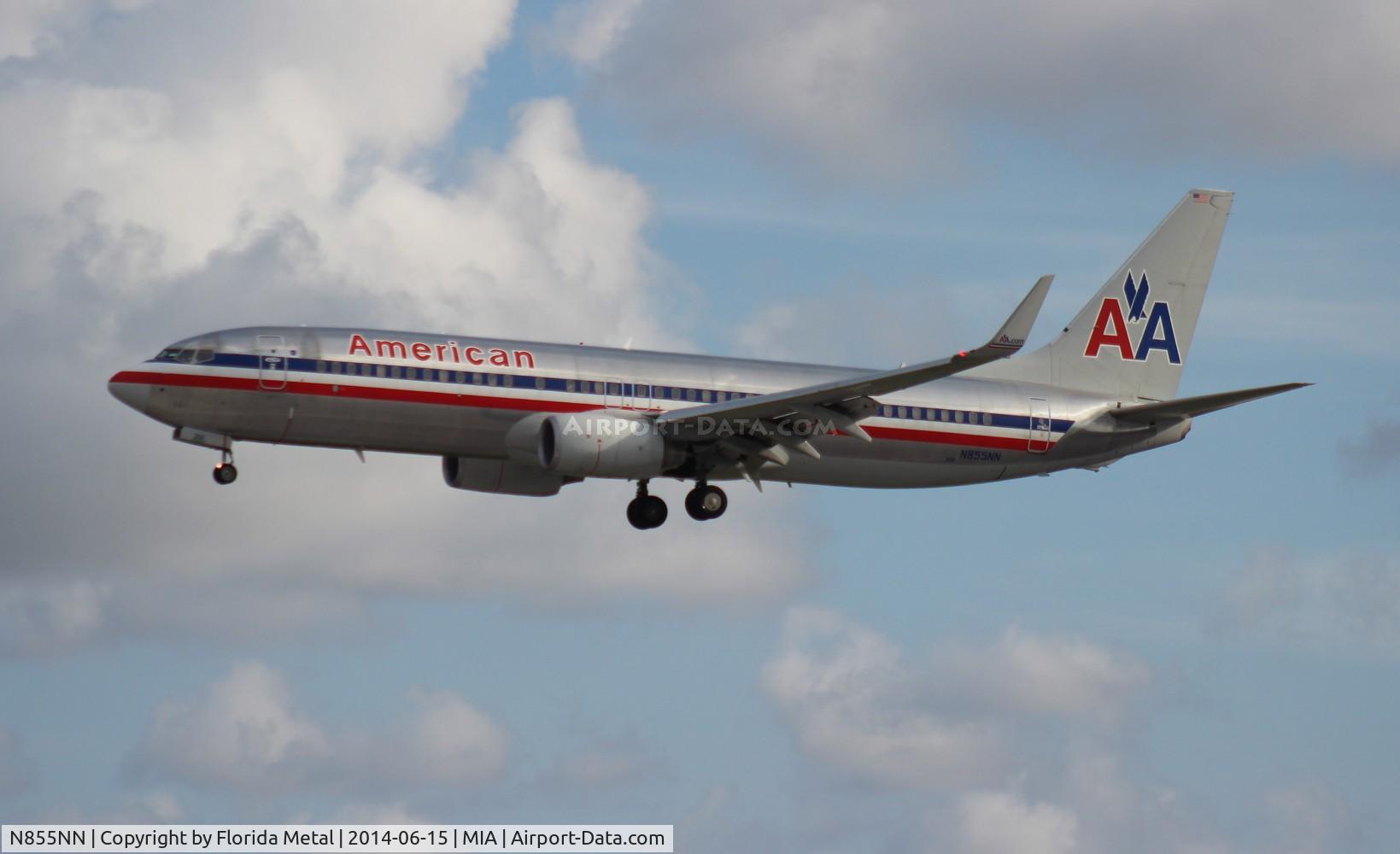 N855NN, 2010 Boeing 737-823 C/N 40582, American