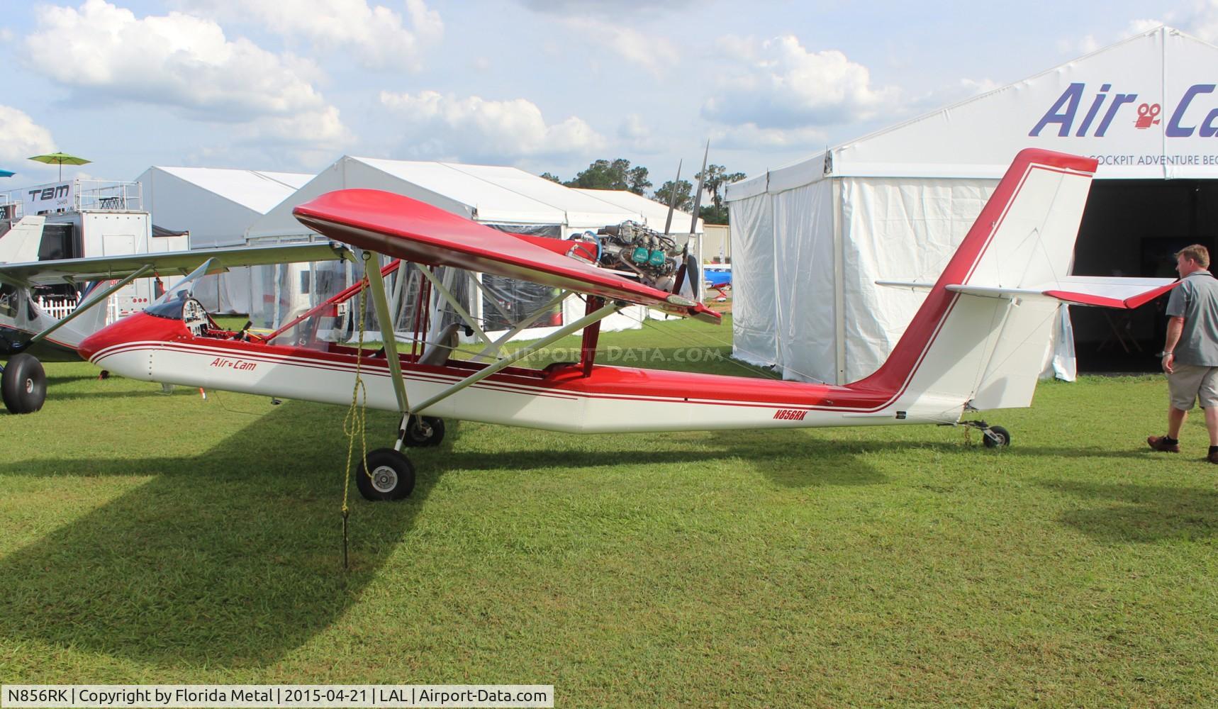 N856RK, Leza-Lockwood Air Cam C/N RK-AC-121-02, Air Cam