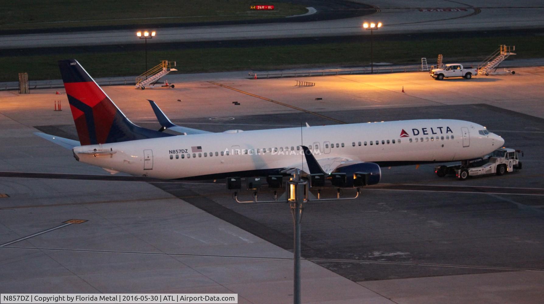 N857DZ, 2016 Boeing 737-932/ER C/N 31968, Delta