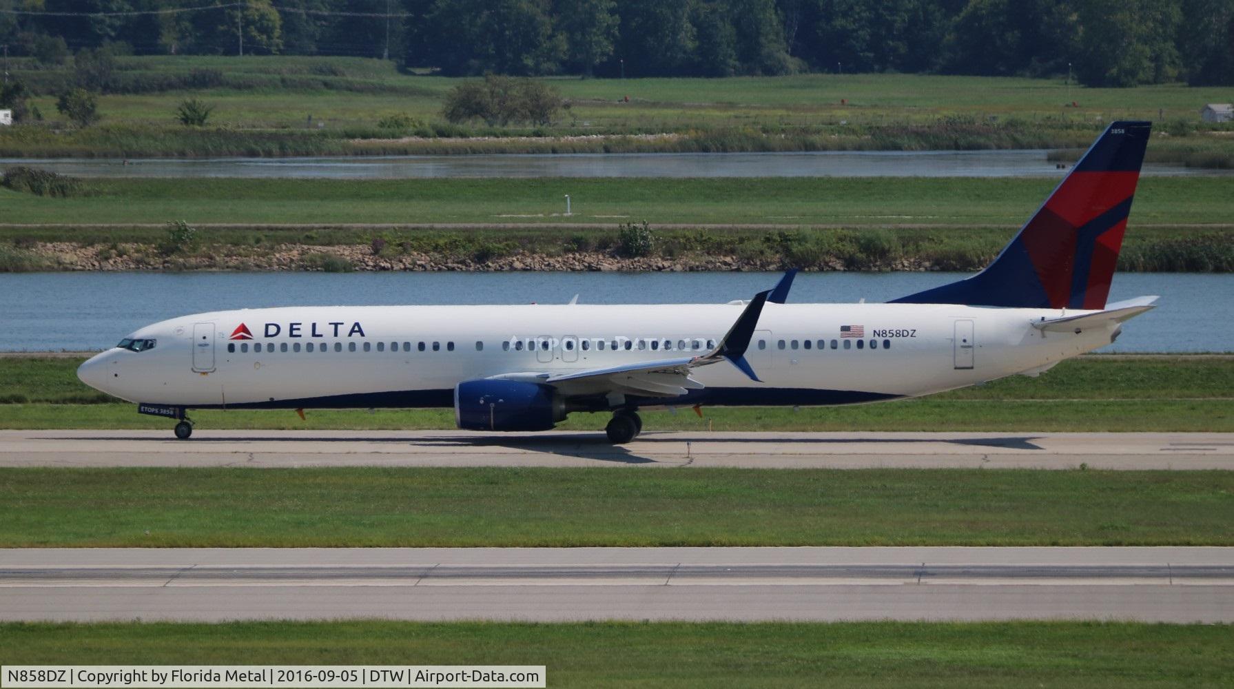 N858DZ, 2016 Boeing 737-932/ER C/N 31969, Delta
