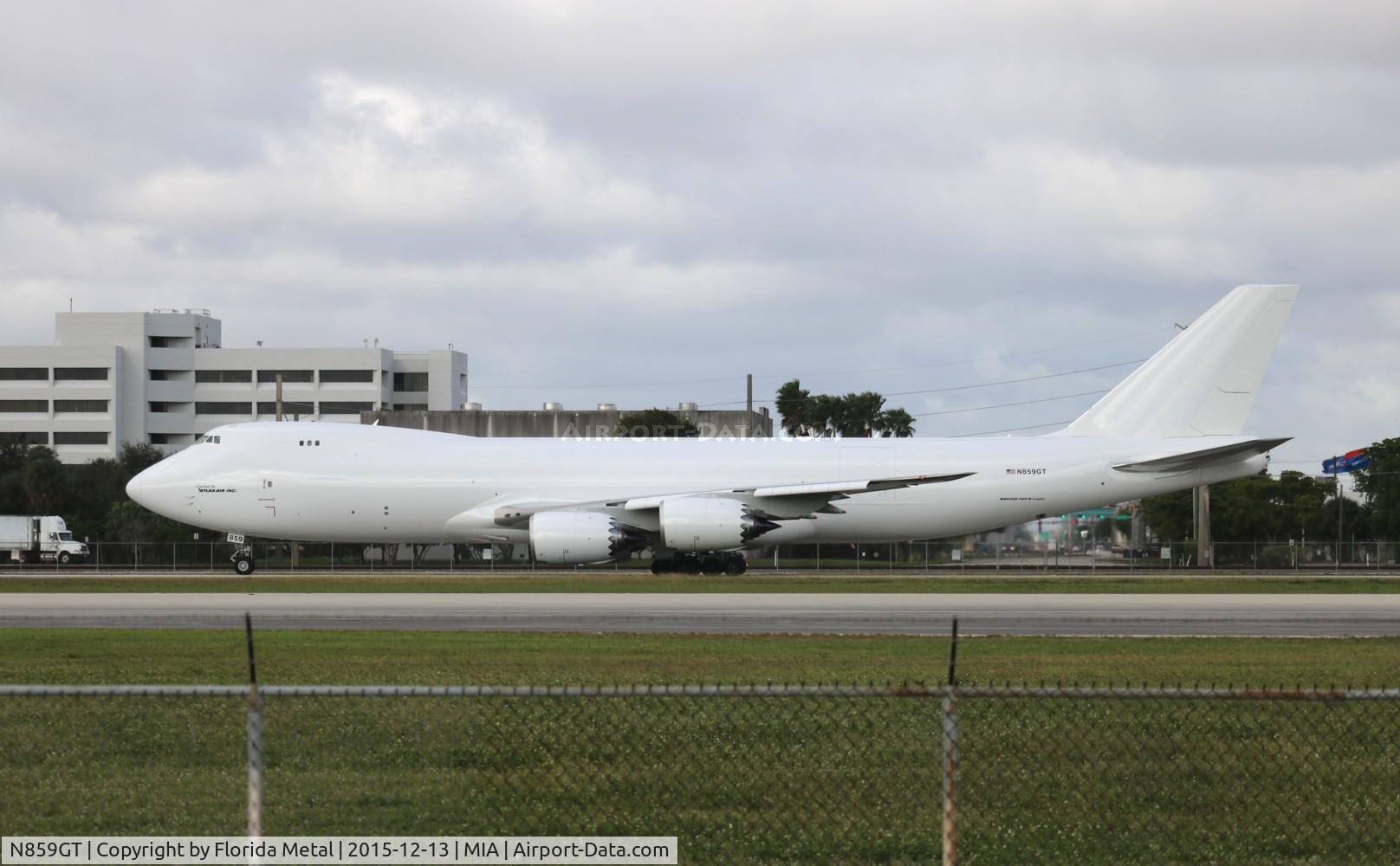 N859GT, 2015 Boeing 747-87UF C/N 62441, Atlas