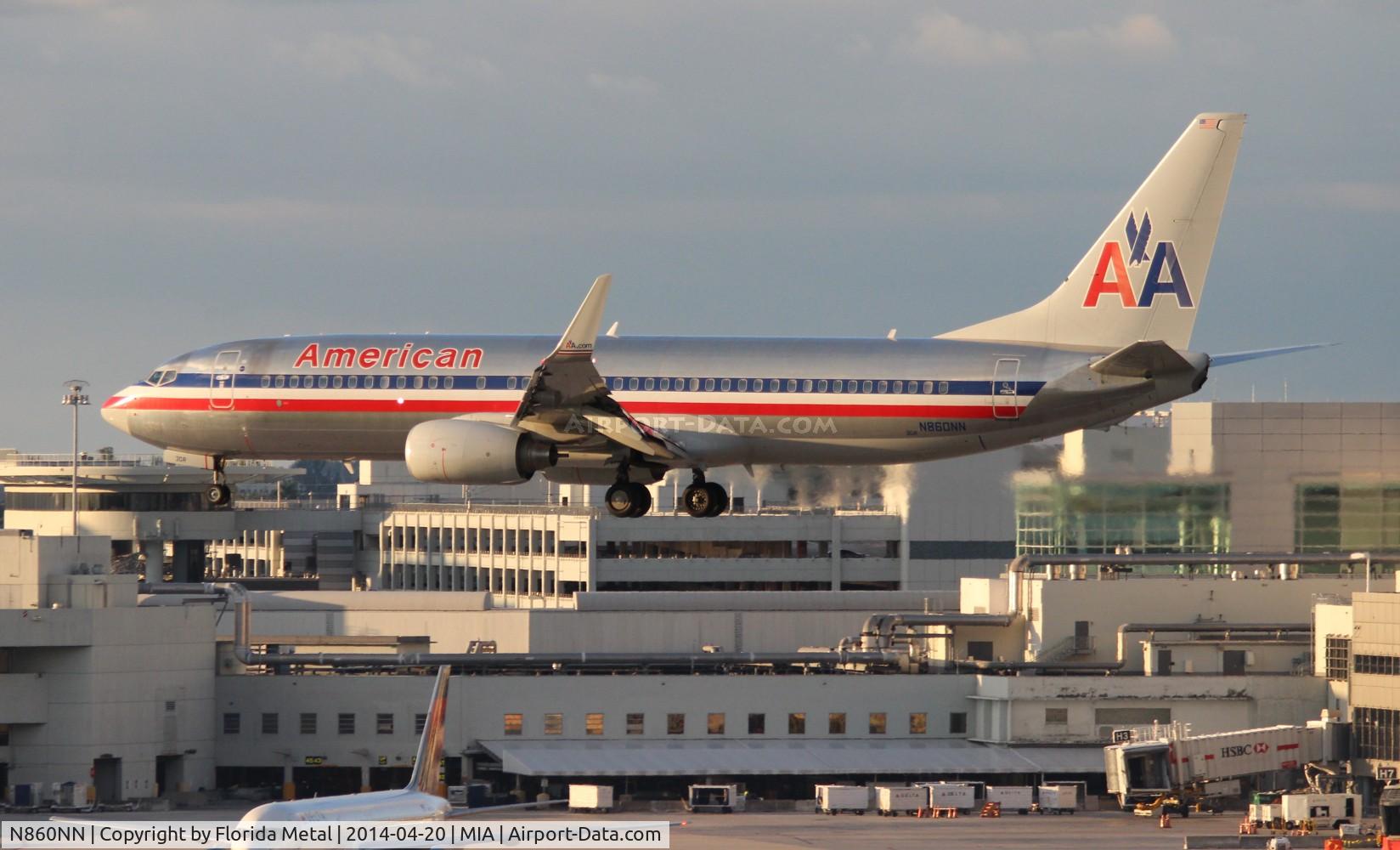 N860NN, 2010 Boeing 737-823 C/N 40583, American