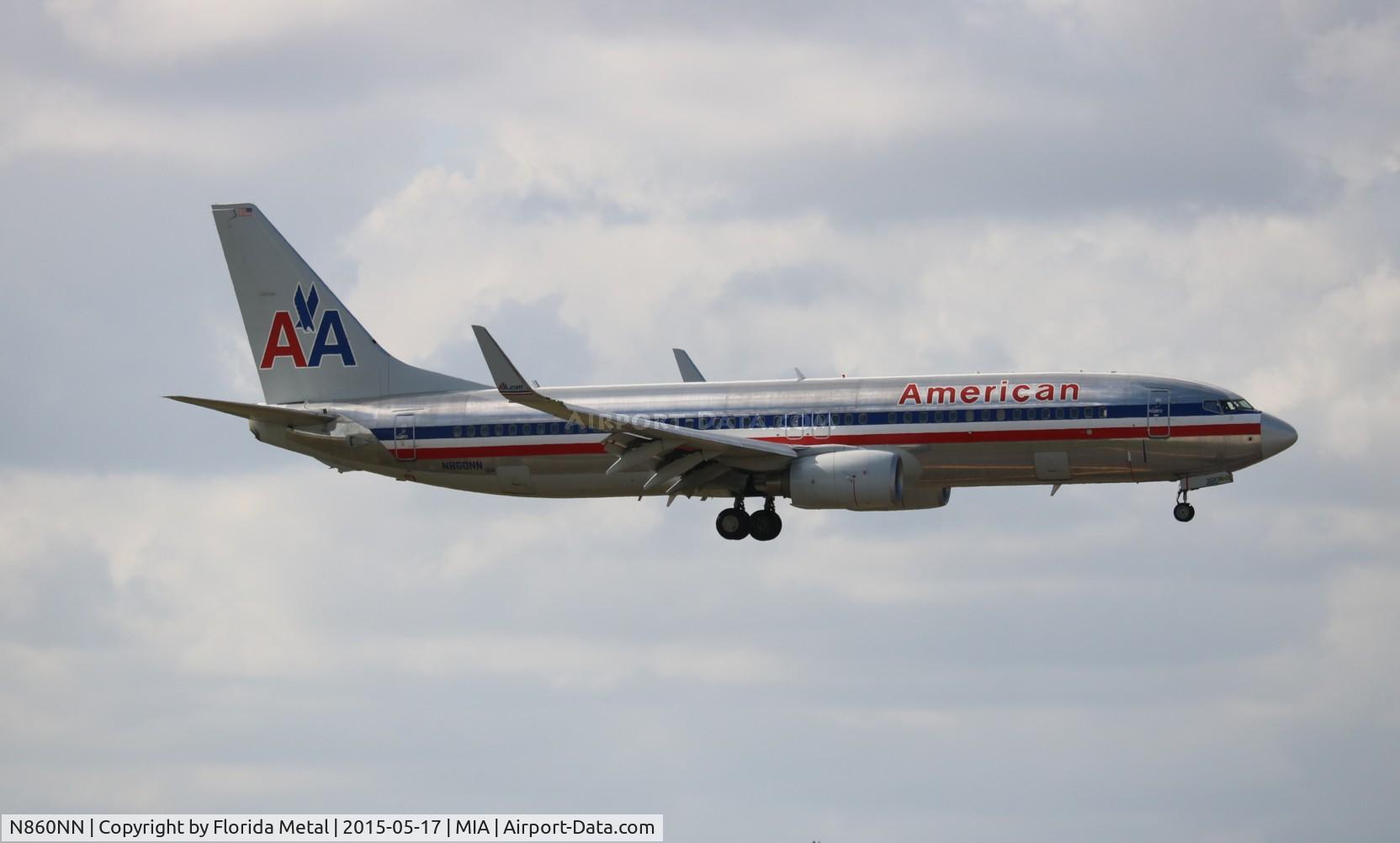 N860NN, 2010 Boeing 737-823 C/N 40583, American