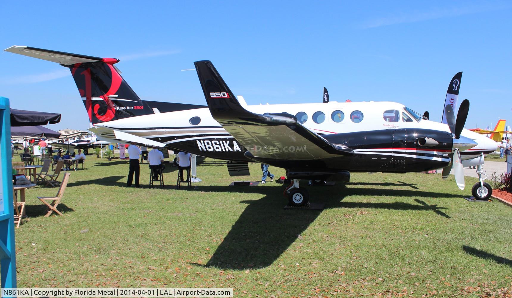 N861KA, 2013 Beech B300 350 King Air C/N FL-861, King Air350