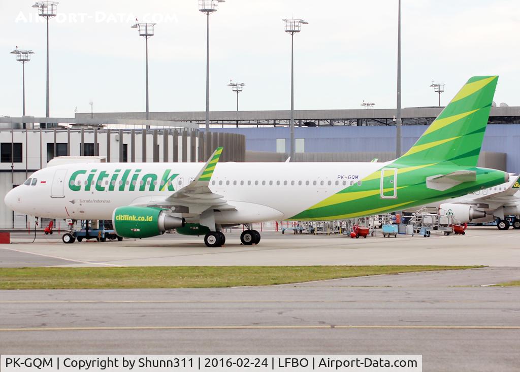 PK-GQM, 2016 Airbus A320-214 C/N 6980, Ready for delivery...
