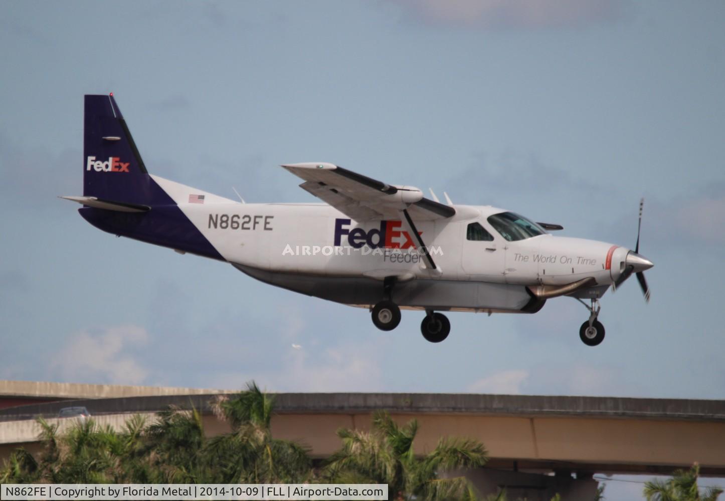 N862FE, 1989 Cessna 208B Super Cargomaster C/N 208B0184, Fed Ex