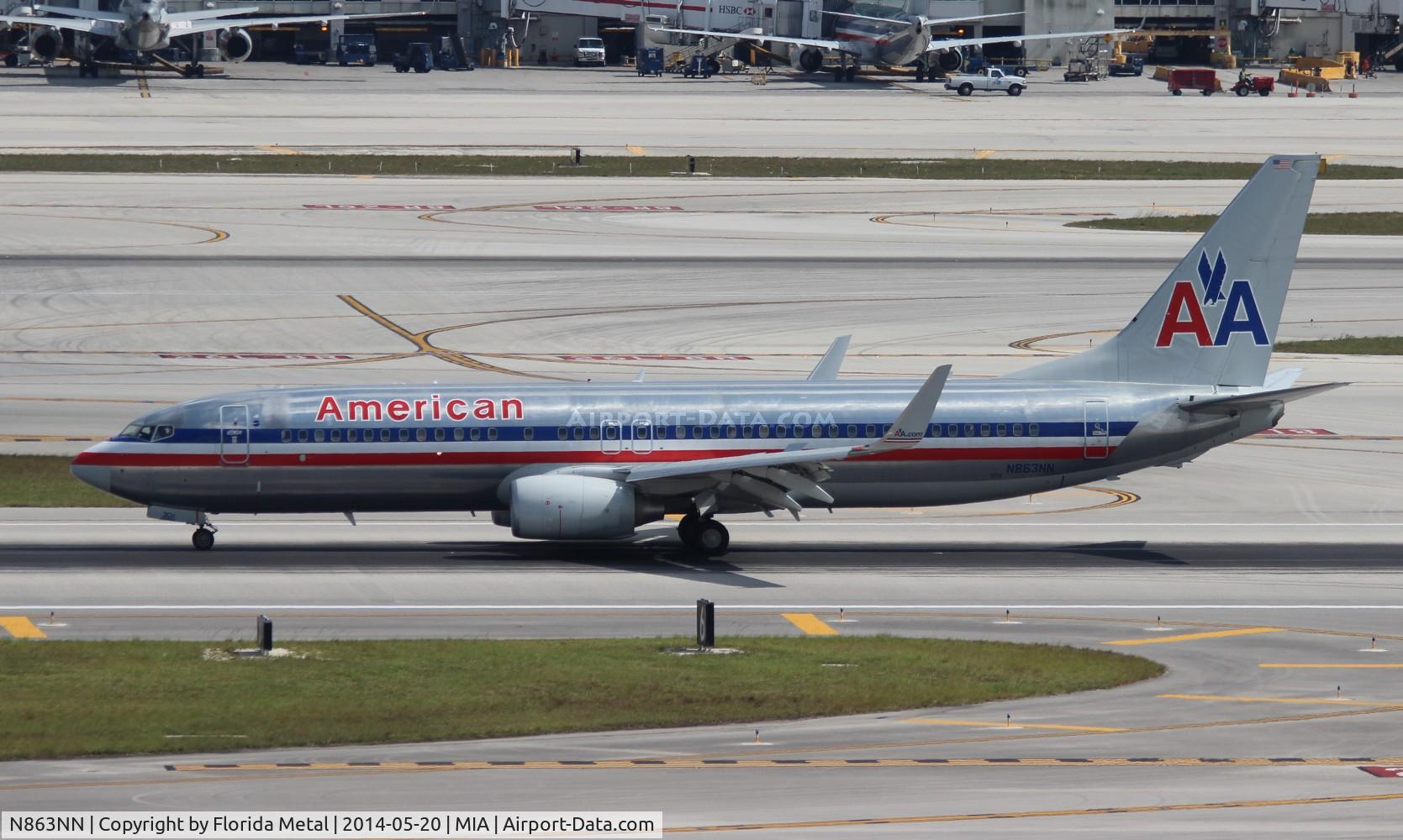 N863NN, 2010 Boeing 737-823 C/N 30903, American