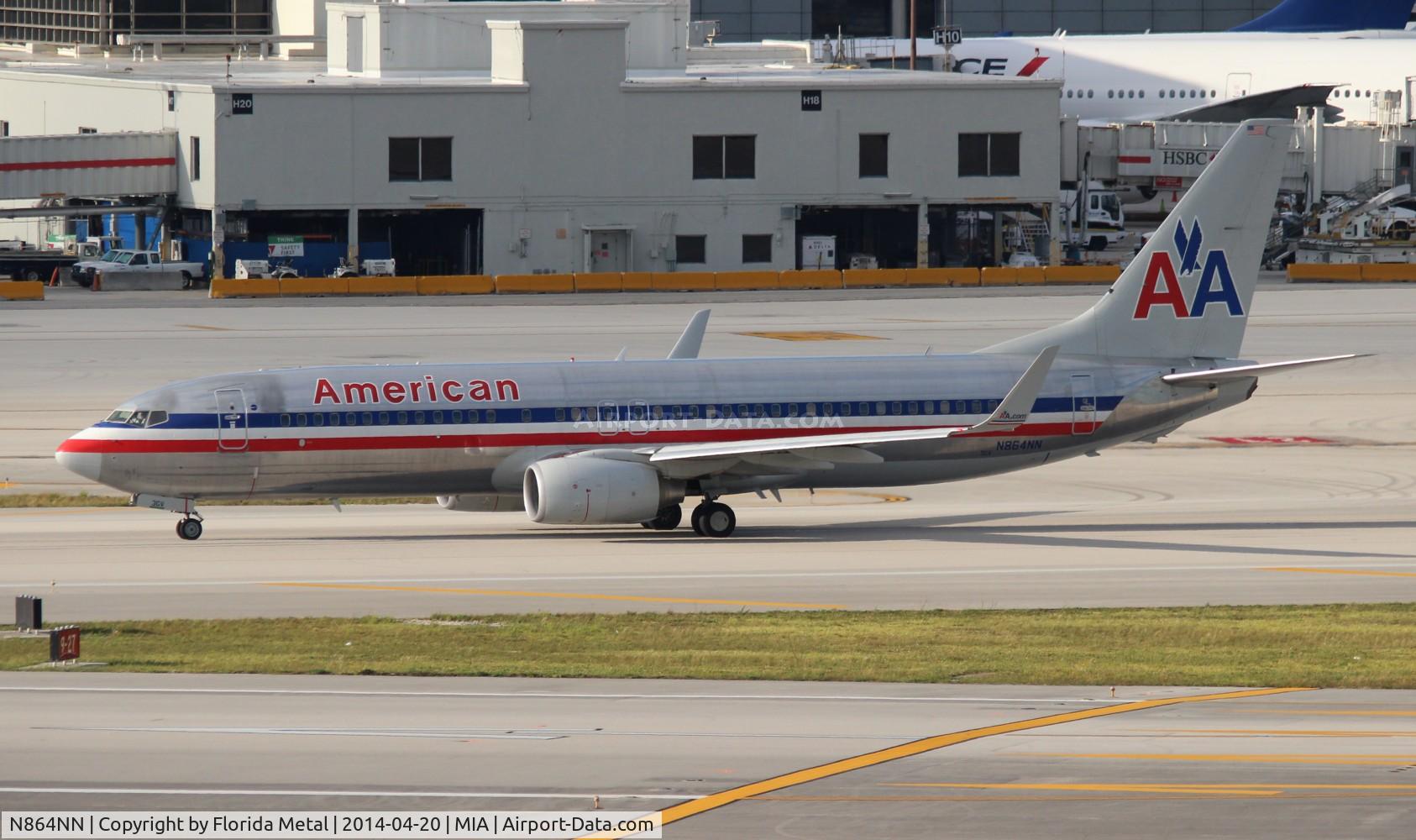 N864NN, 2010 Boeing 737-823 C/N 31111, American