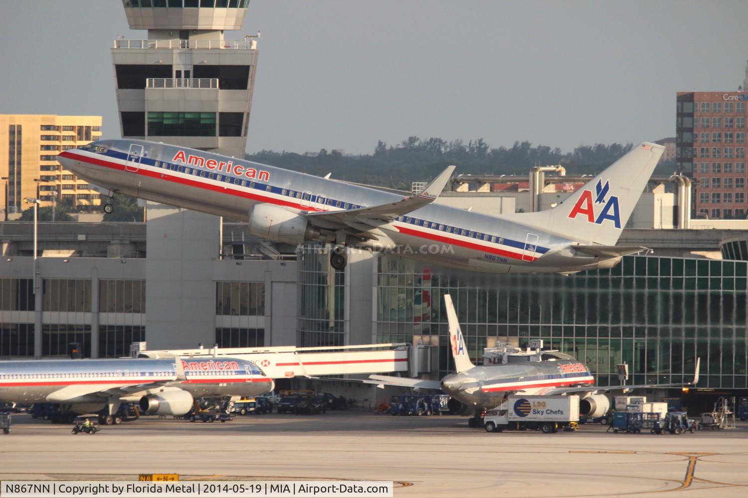 N867NN, 2011 Boeing 737-823 C/N 40762, American