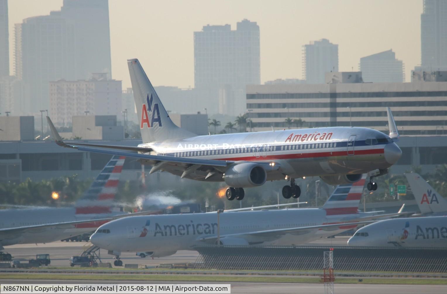 N867NN, 2011 Boeing 737-823 C/N 40762, American
