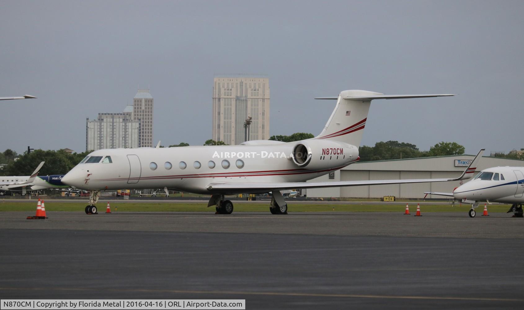 N870CM, 2005 Gulfstream Aerospace GV-SP (G550) C/N 5076, Gulfstream 550