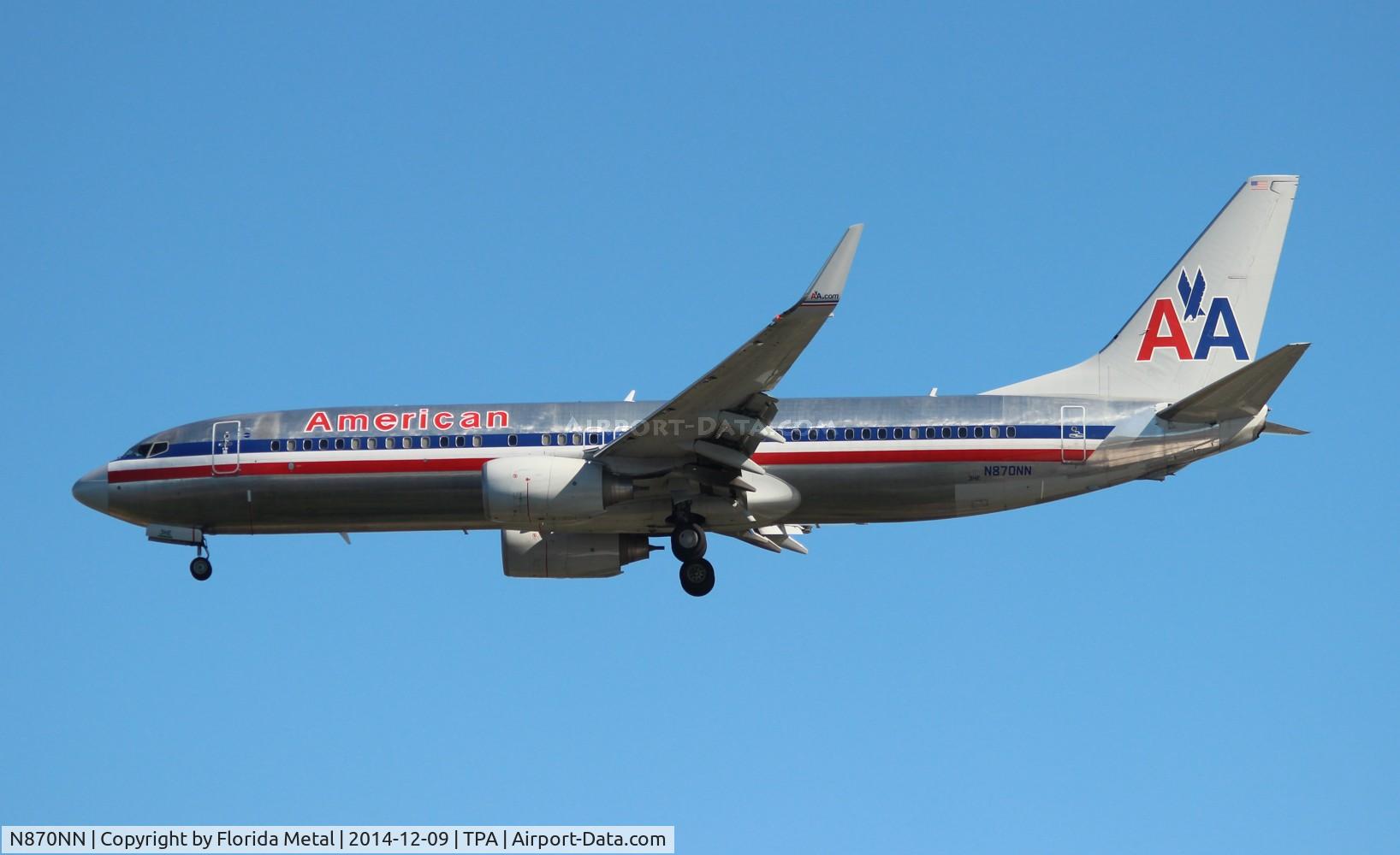 N870NN, 2011 Boeing 737-823 C/N 40765, American