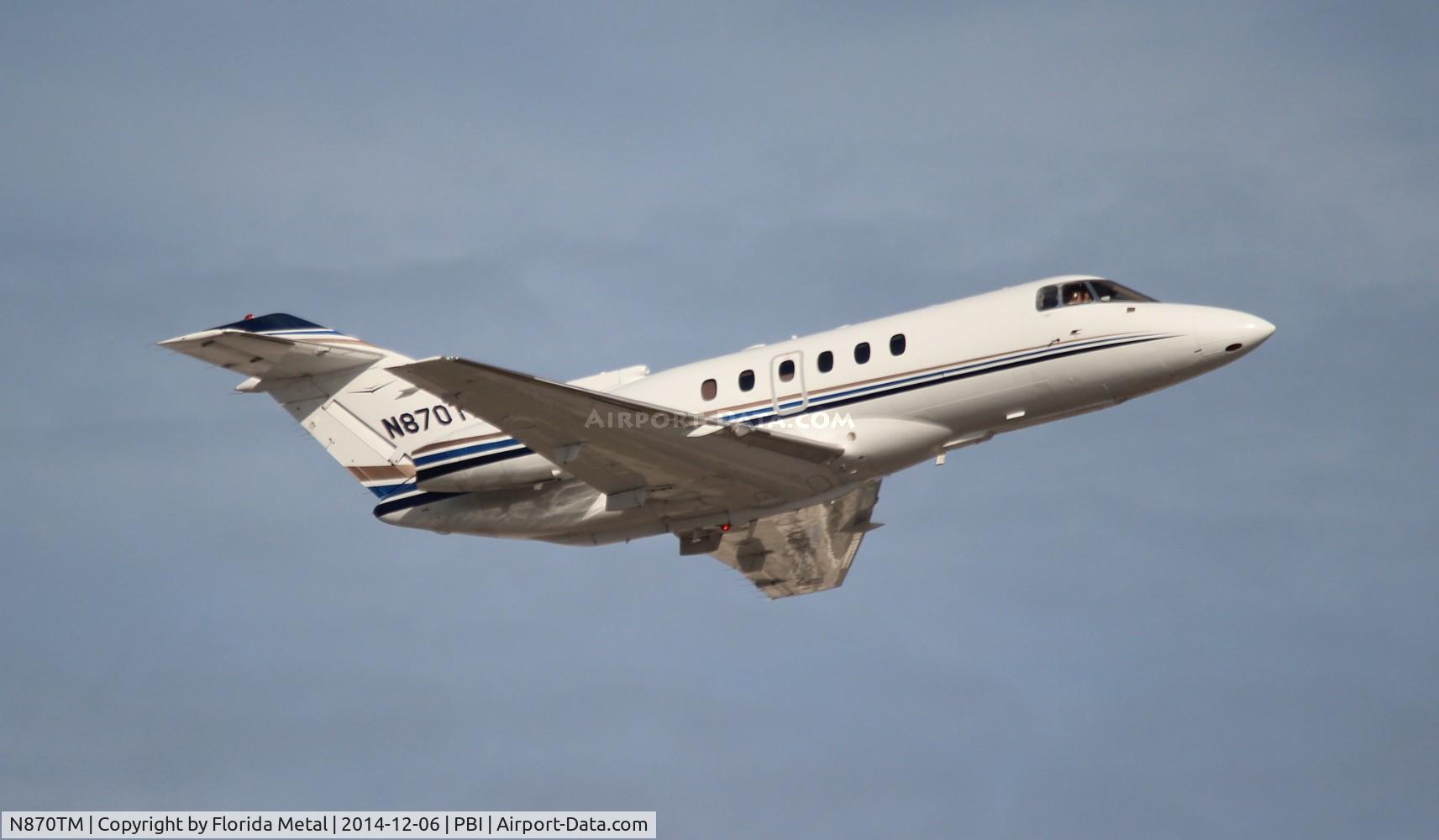 N870TM, 2001 Raytheon Hawker 800XP C/N 258517, Hawker 800