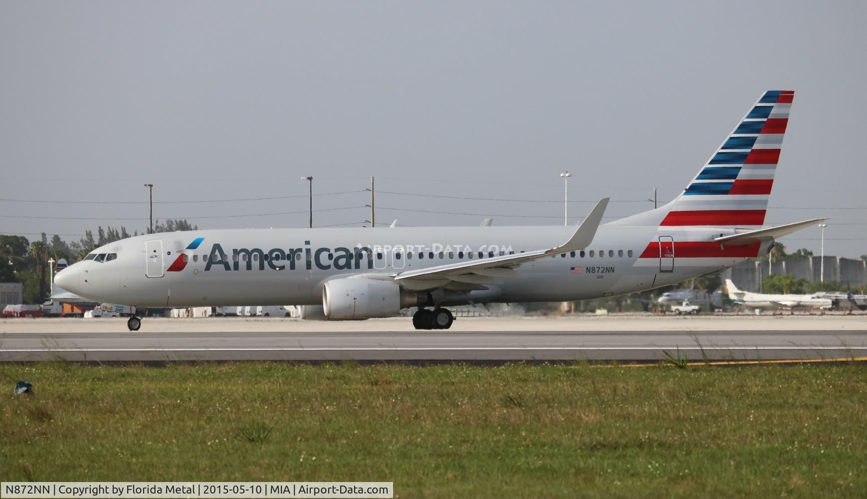 N872NN, 2011 Boeing 737-823 C/N 33219, American