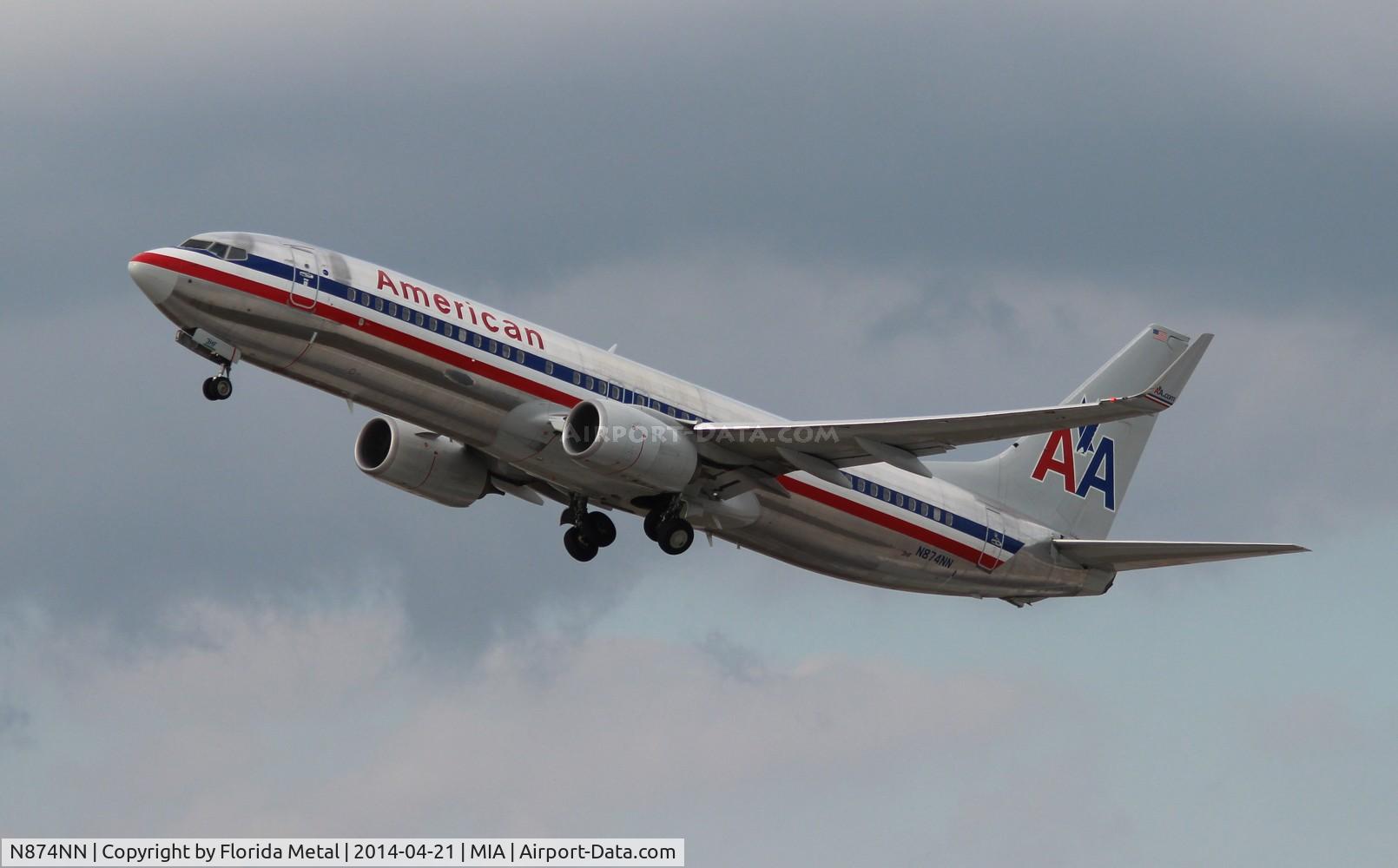 N874NN, 2011 Boeing 737-823 C/N 31129, American