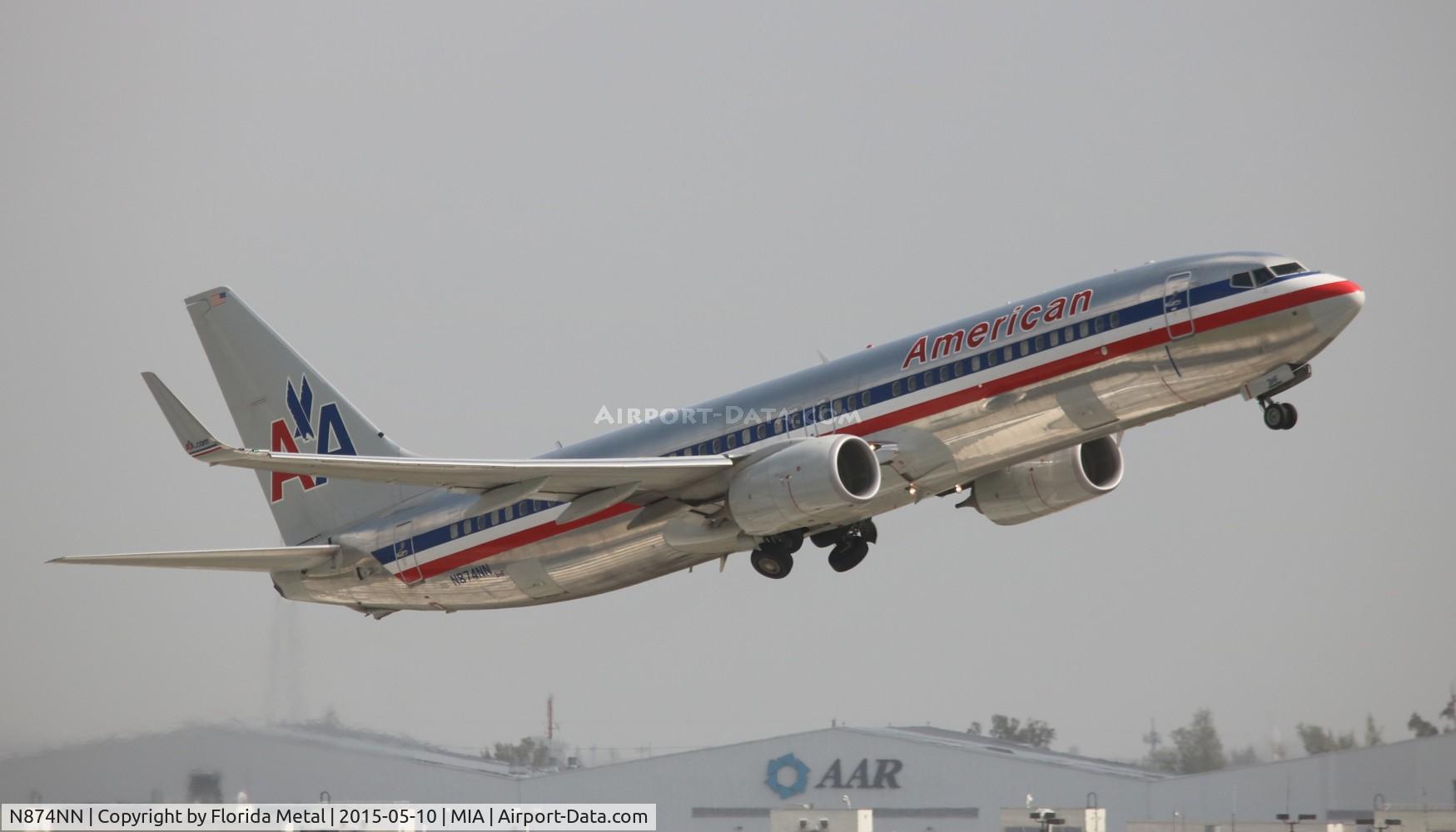 N874NN, 2011 Boeing 737-823 C/N 31129, American