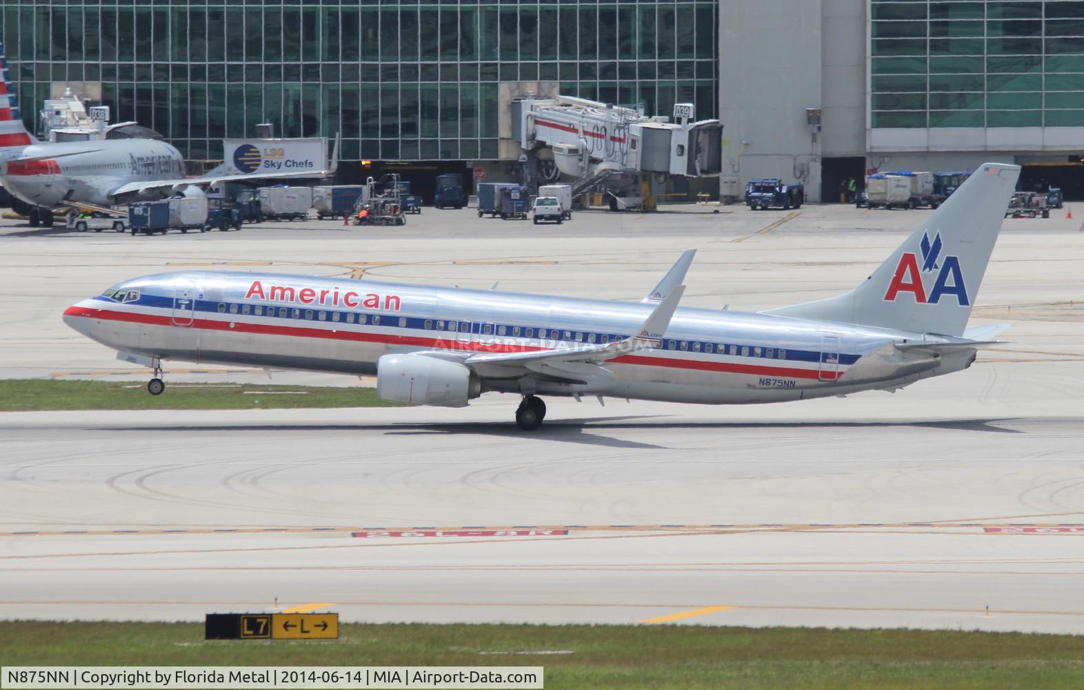 N875NN, 2011 Boeing 737-823 C/N 33220, American