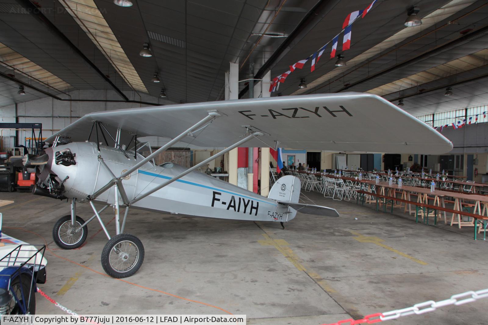 F-AZYH, Morane-Saulnier MS.181 C/N 1, at Compiegne